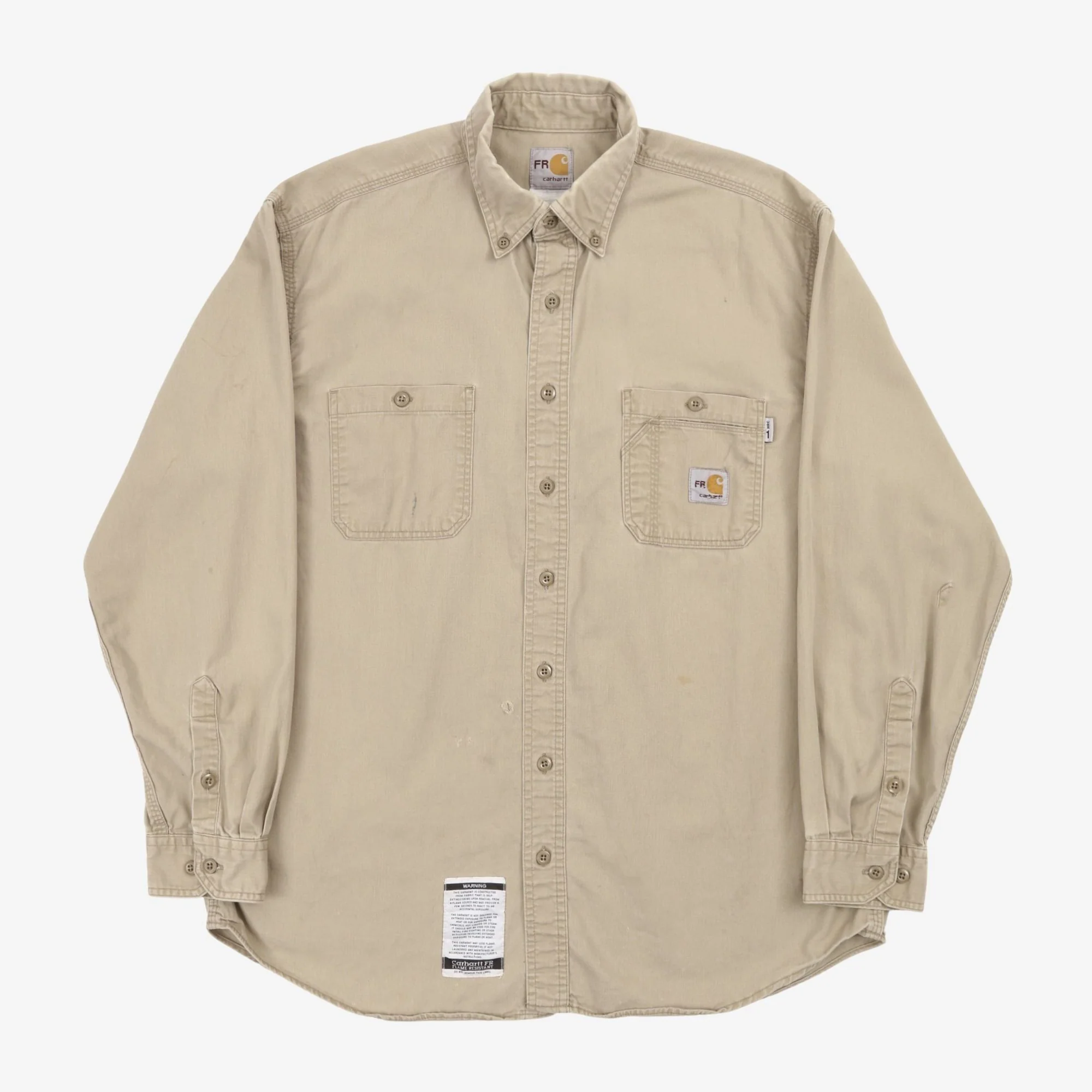 Vintage 90s Flame Resistant Shirt