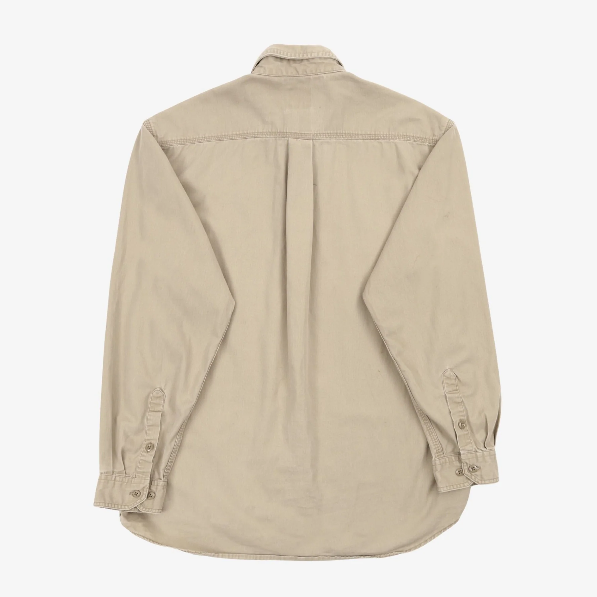 Vintage 90s Flame Resistant Shirt - Image 2