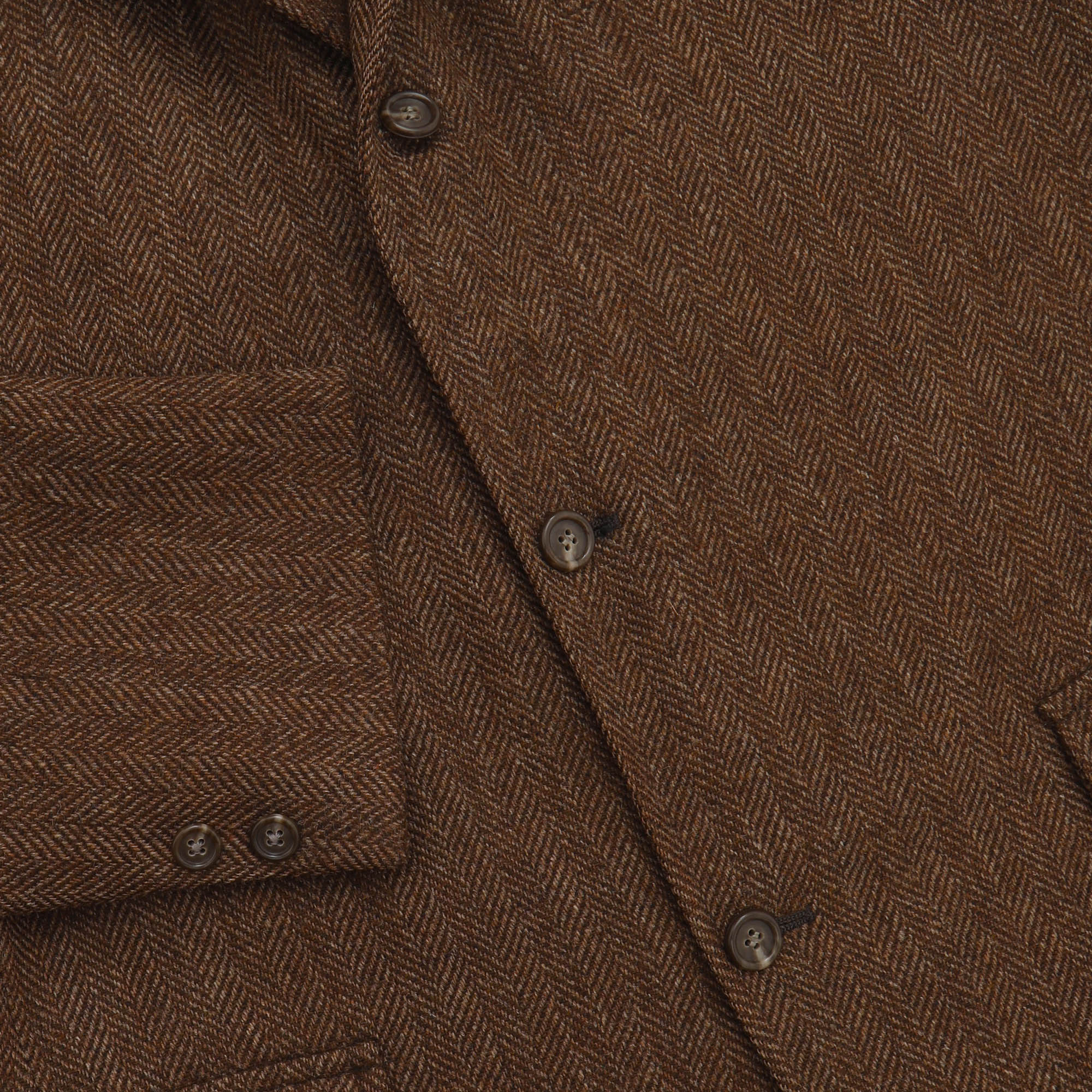 Vintage Herringbone Jacket - Image 4