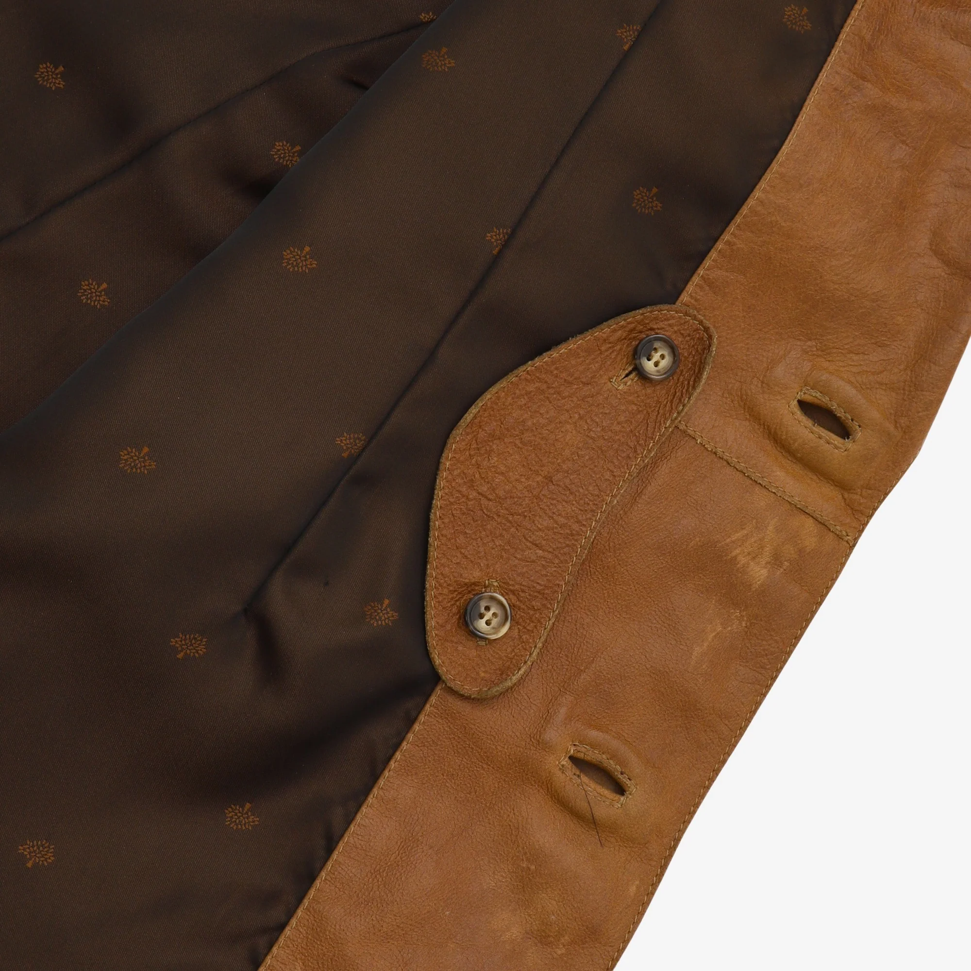 Vintage Leather Blazer - Image 5