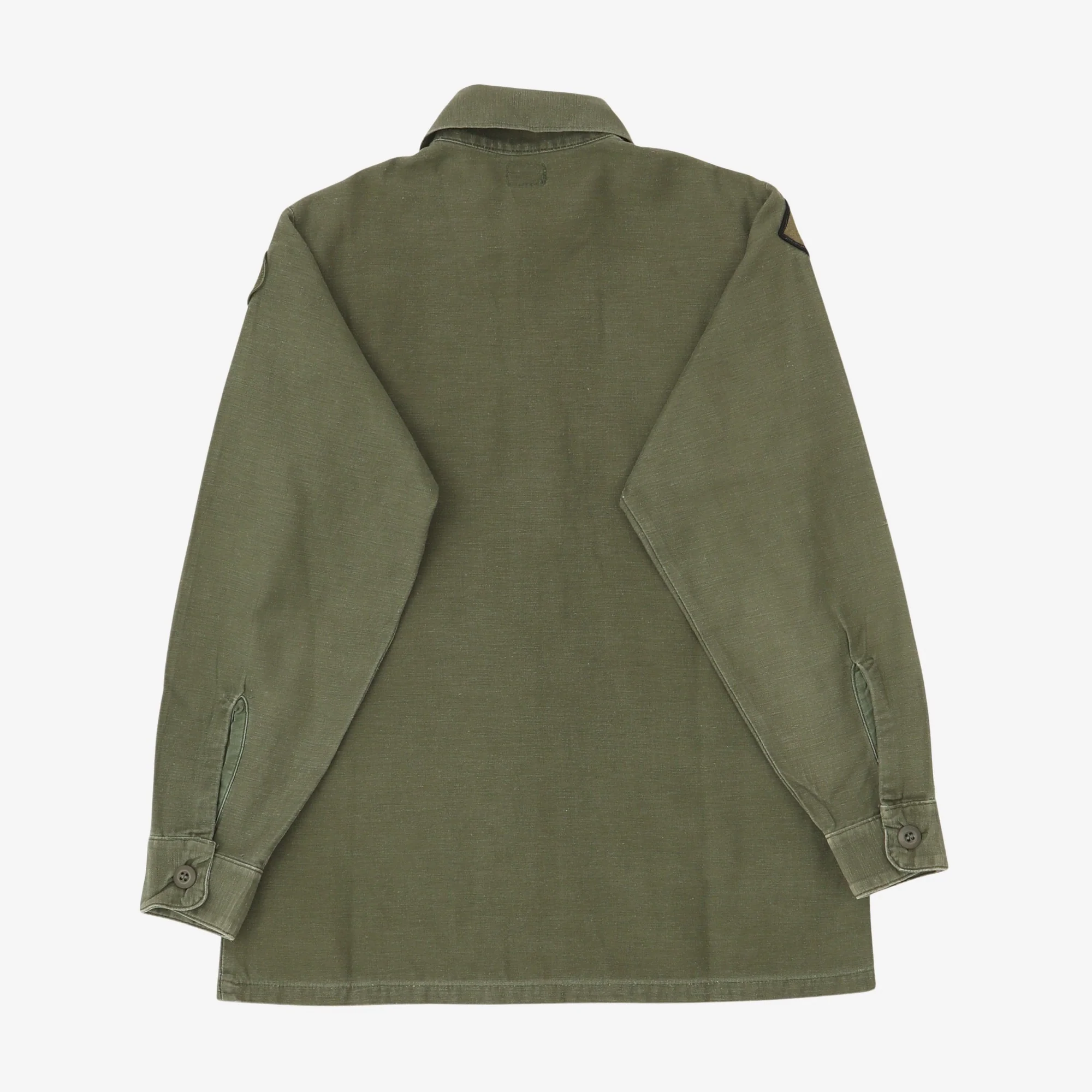 Vintage Sateen Utility Shirt - Image 2
