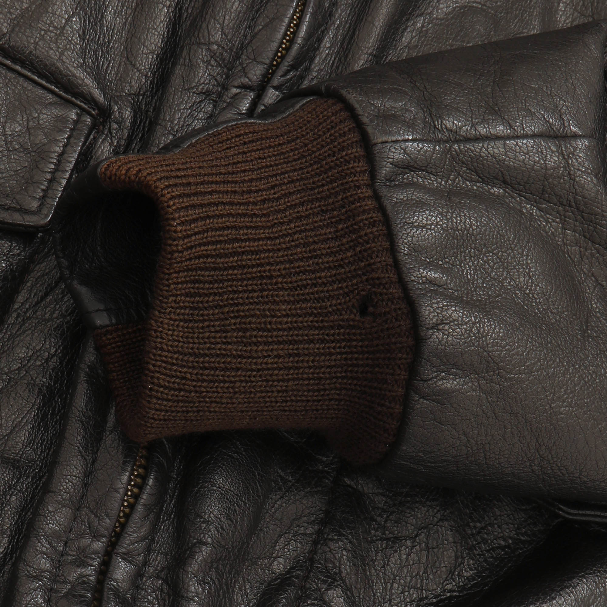 Vintage Shearling Aviator Jacket - Image 6