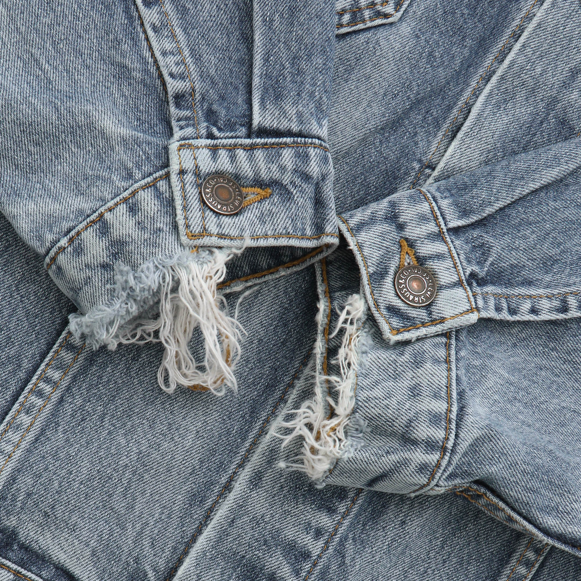 Vintage Silver Tab Trucker Denim Jacket - Image 5