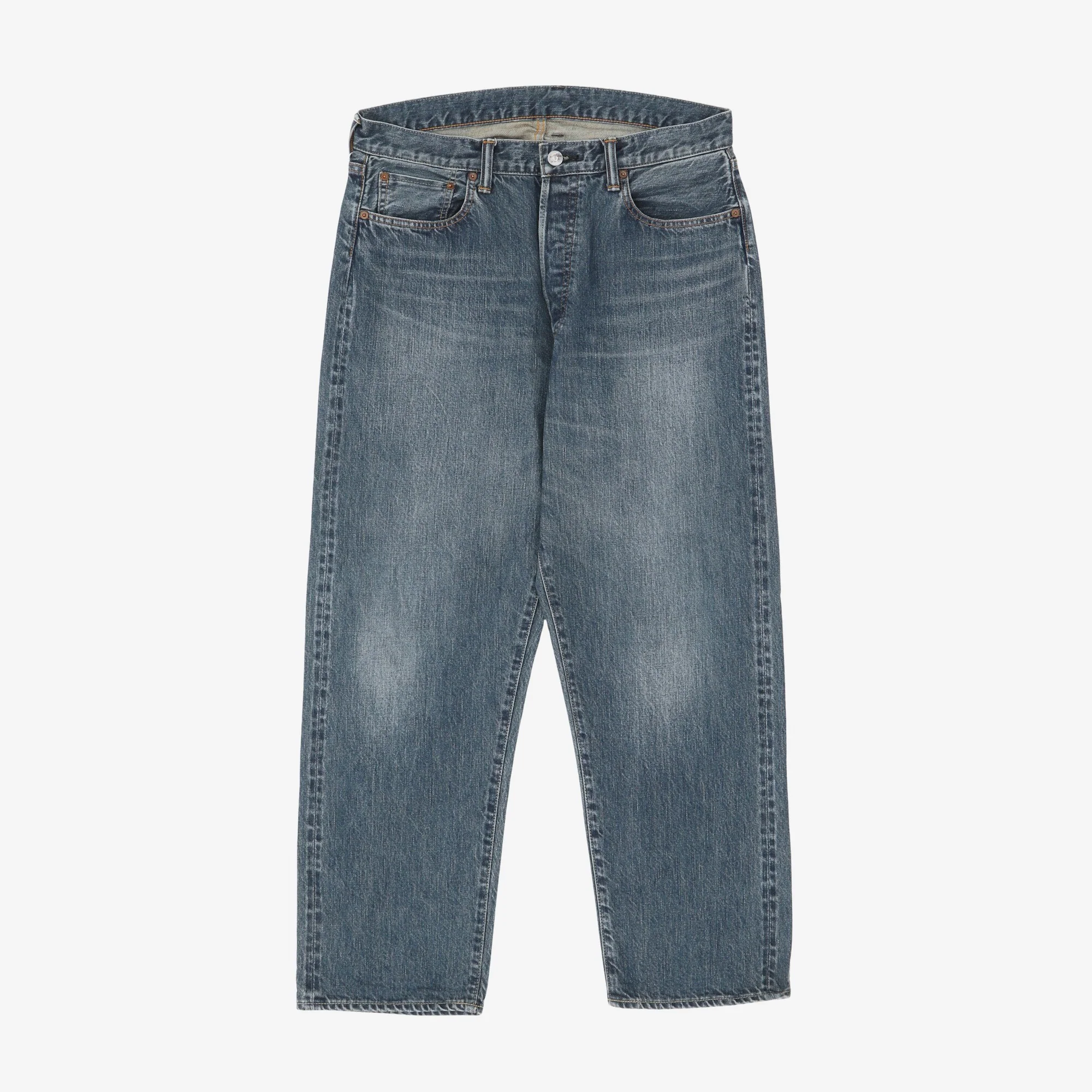 Washed Wide Denim (32W X 26L)