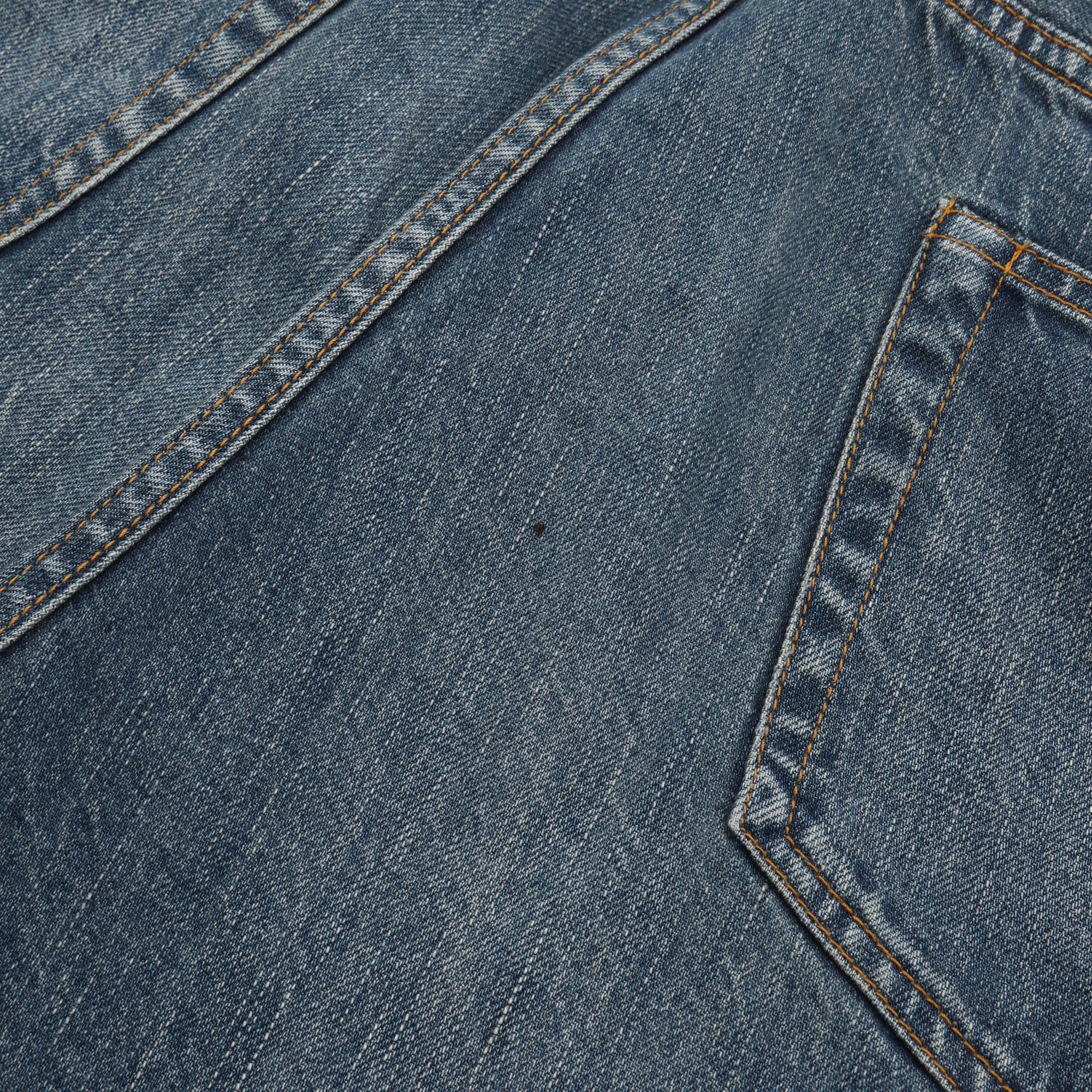 Washed Wide Denim (32W X 26L) - Image 5