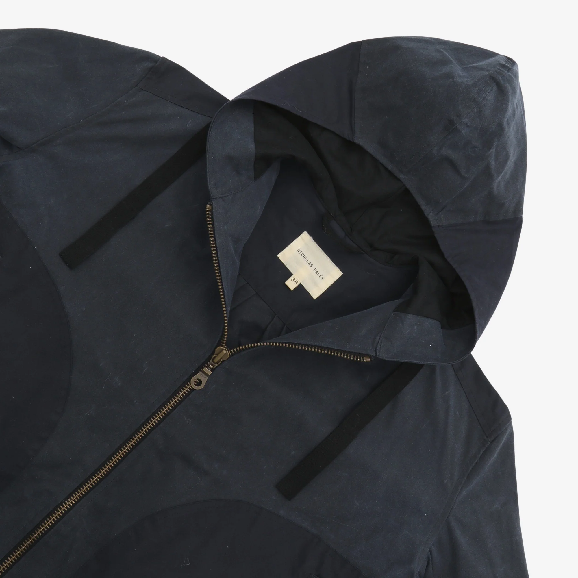 Waxed Hooded Smock - Image 3