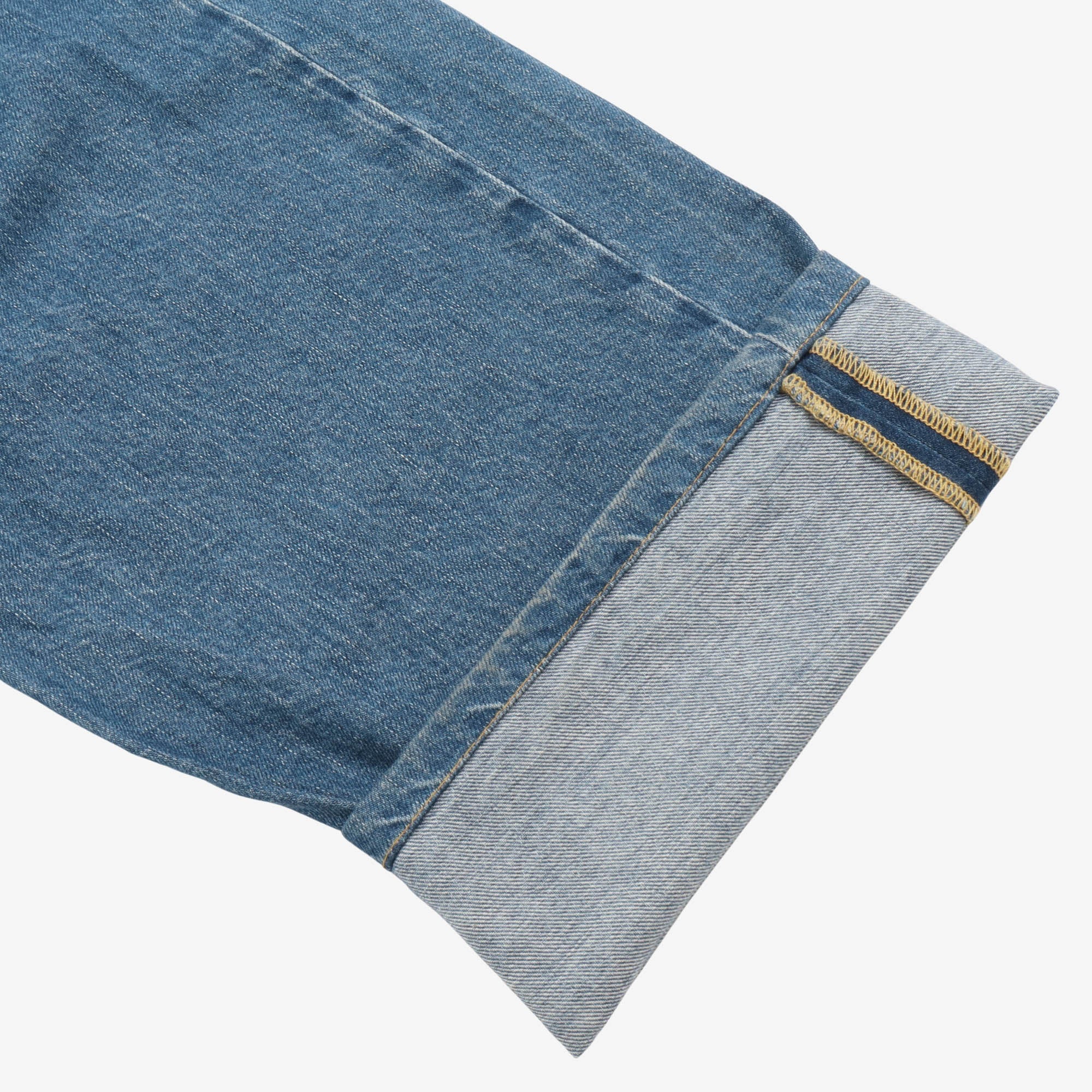 Wide Leg Selvedge Denim (34W x 27L) - Image 4