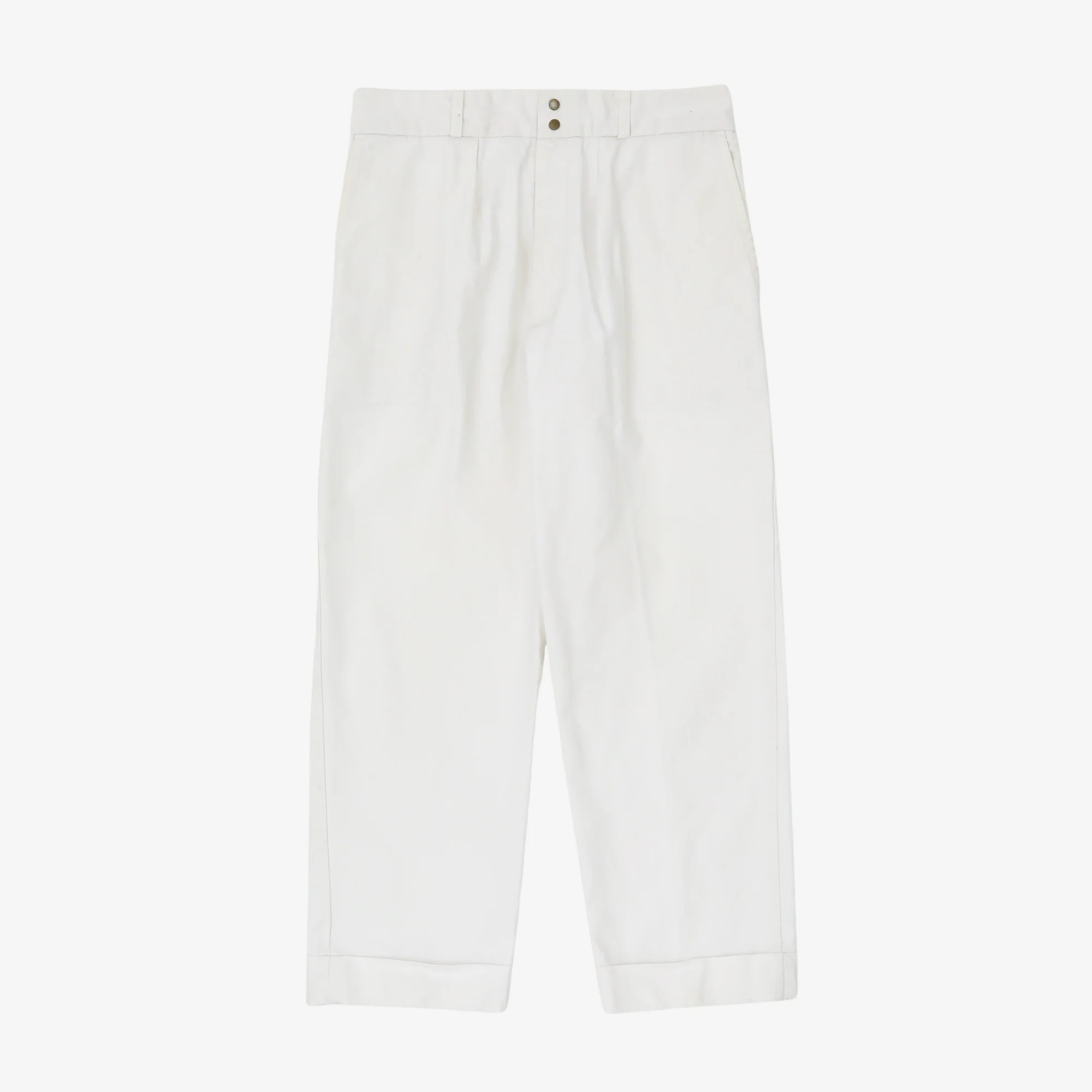 Wide Pleated Trousers (31W X 26.5L)