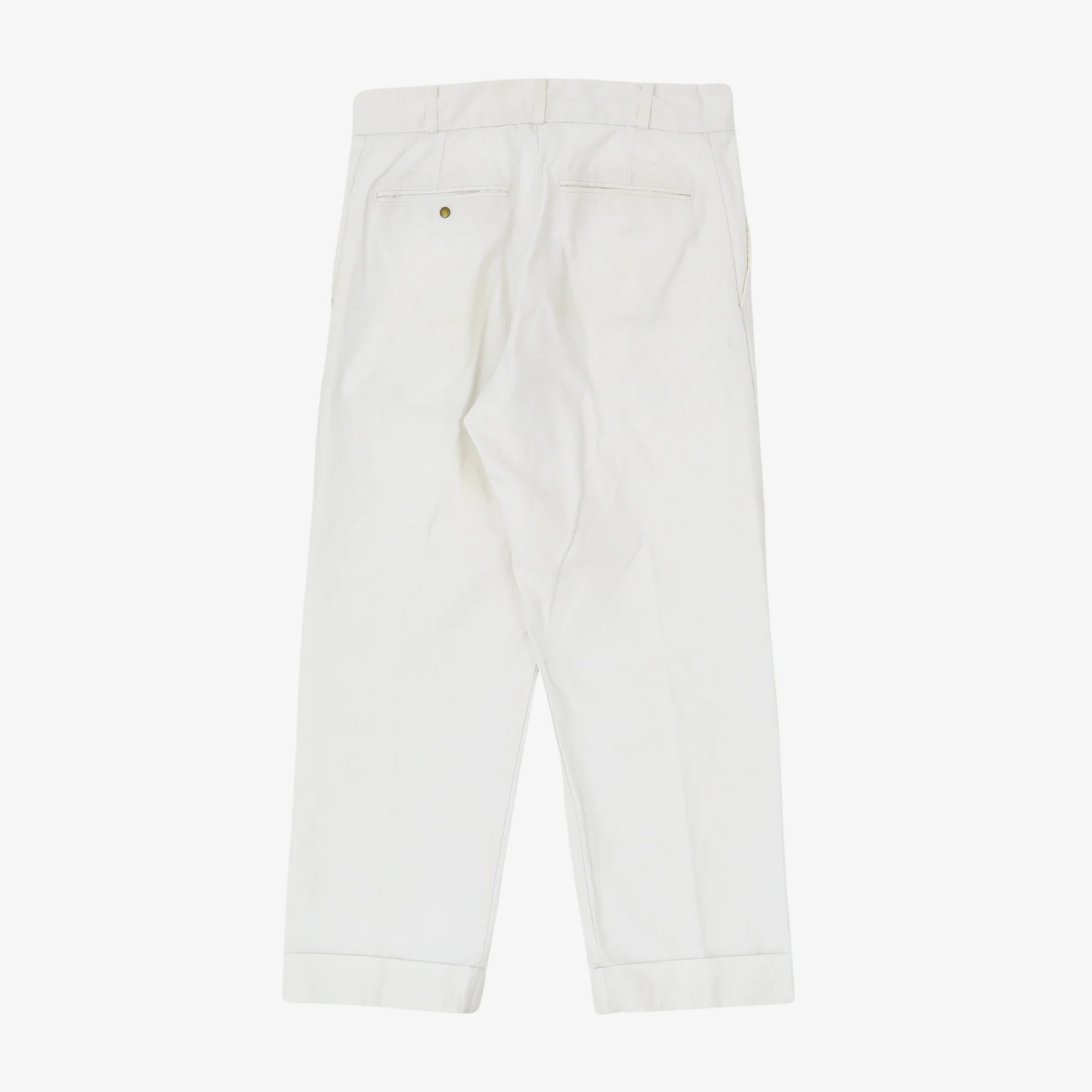 Wide Pleated Trousers (31W X 26.5L) - Image 2