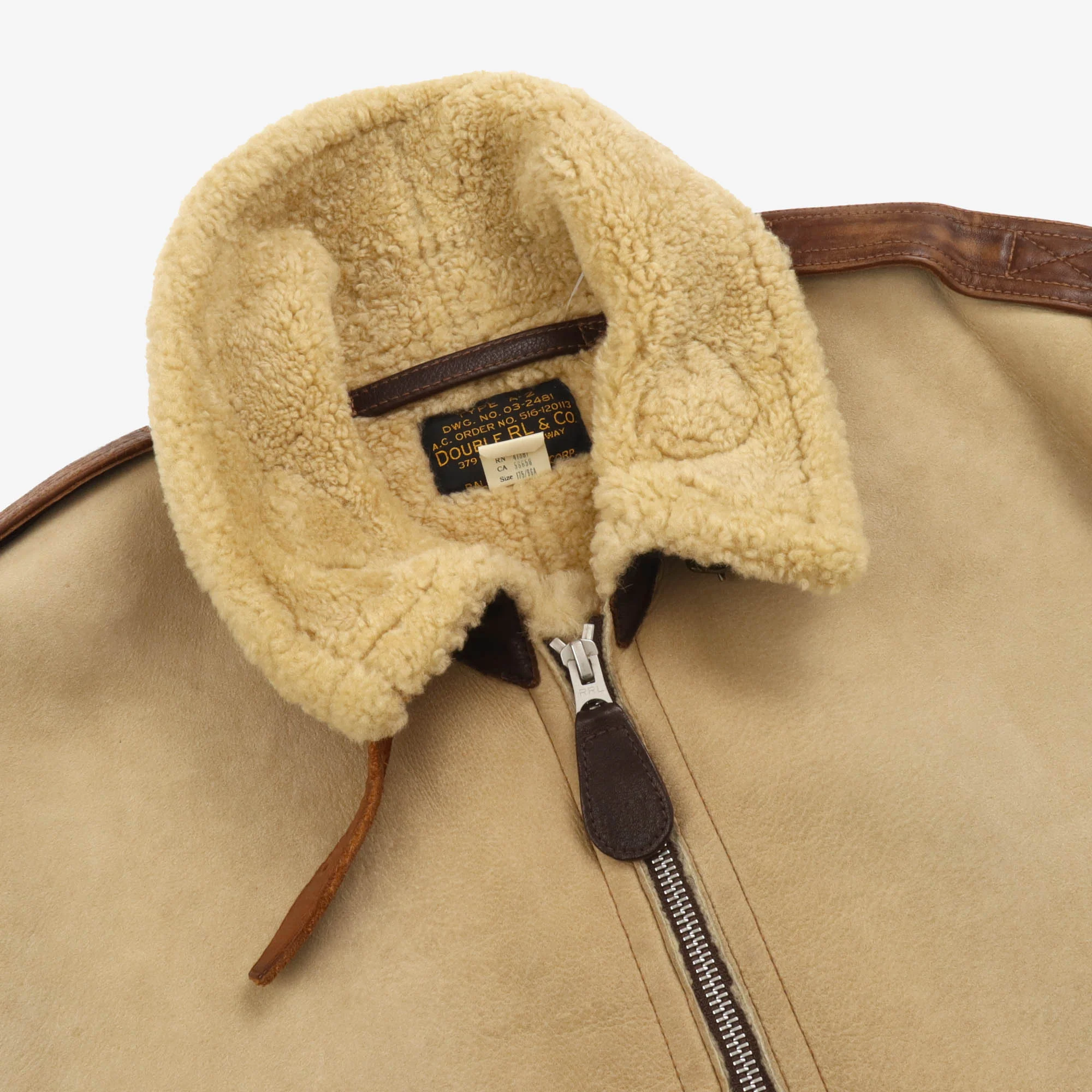 Willard Leather Shearling Jacket - Image 4