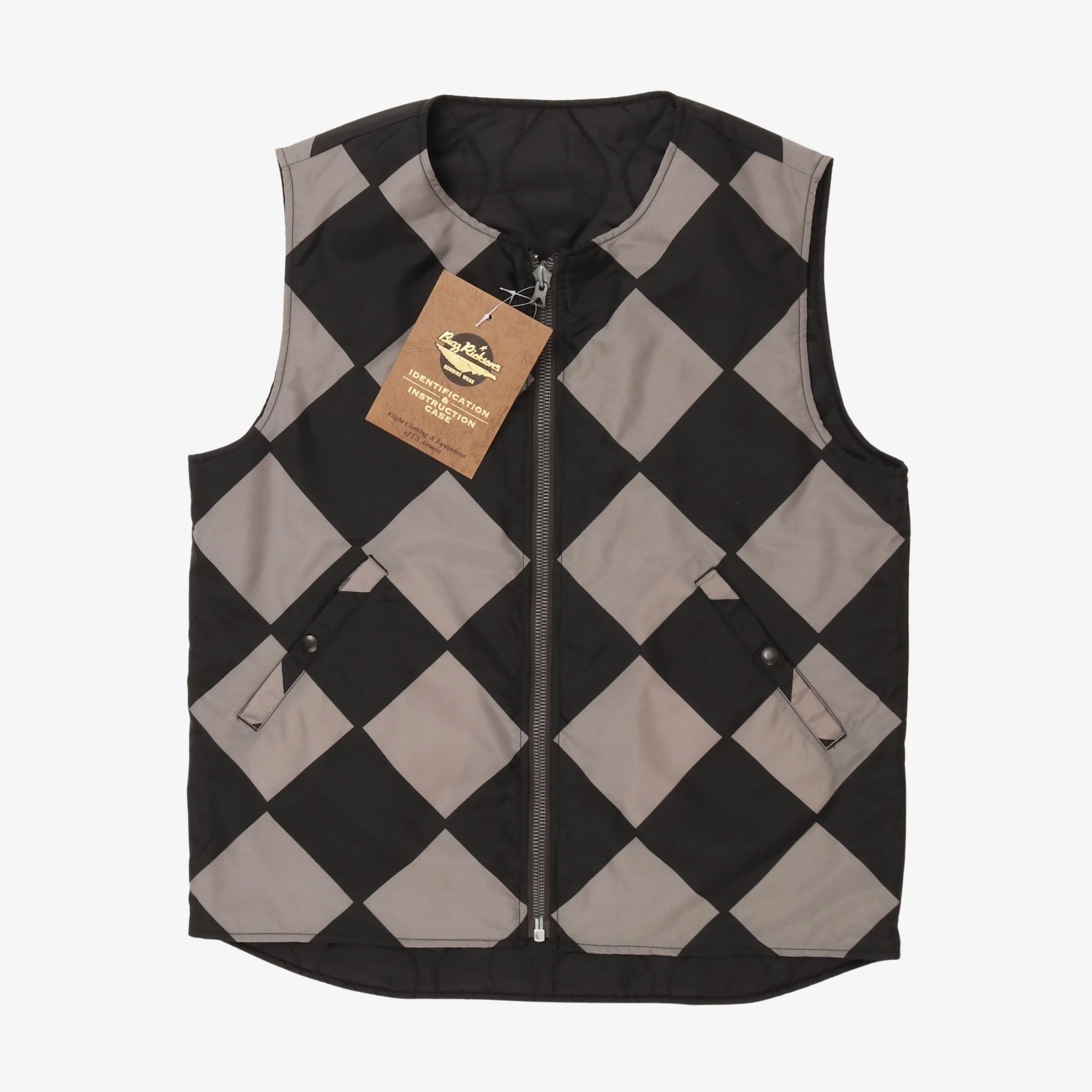 William Gibson Black Line Crewman Reversible Vest