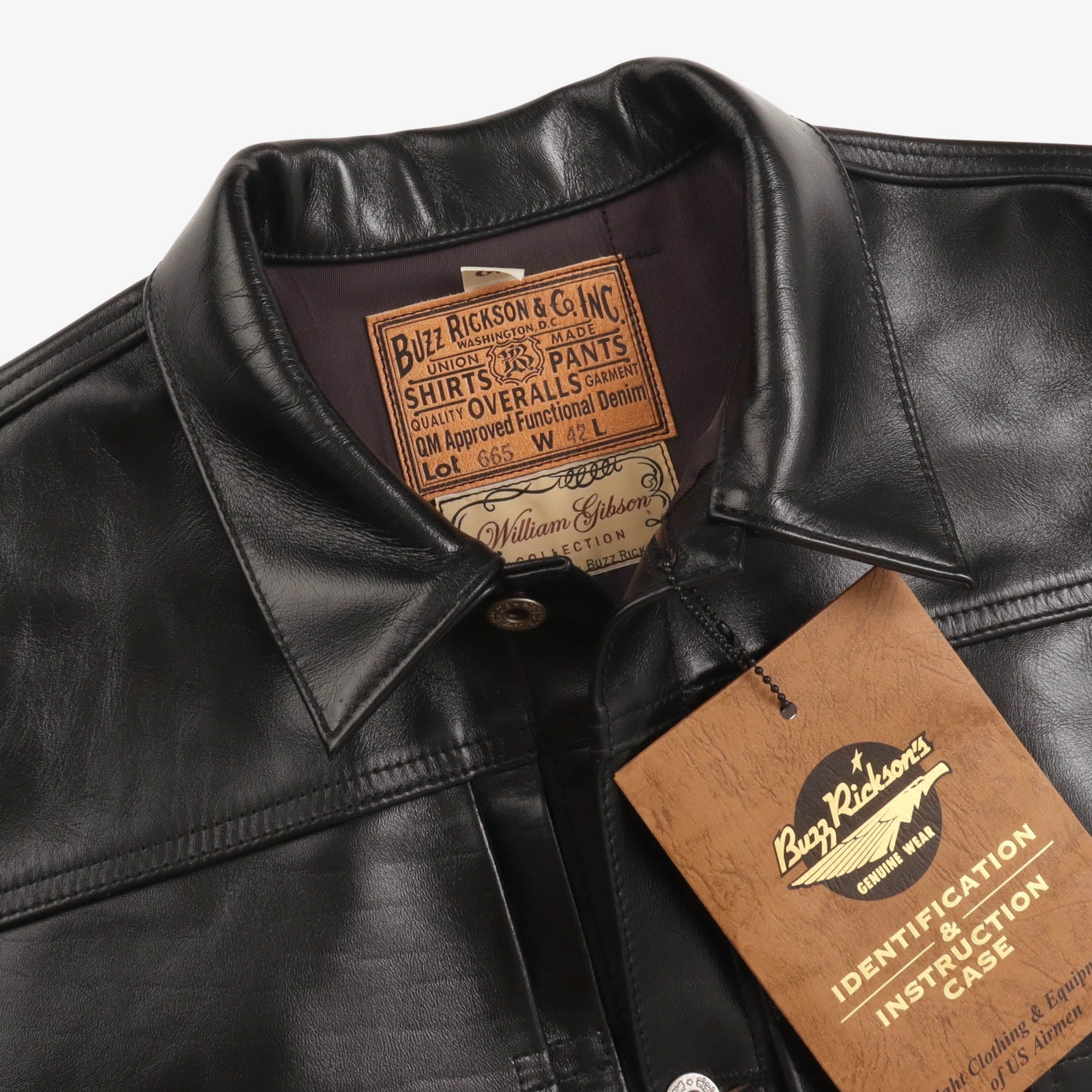 William Gibson Lot 665 Leather Jacket - Image 3