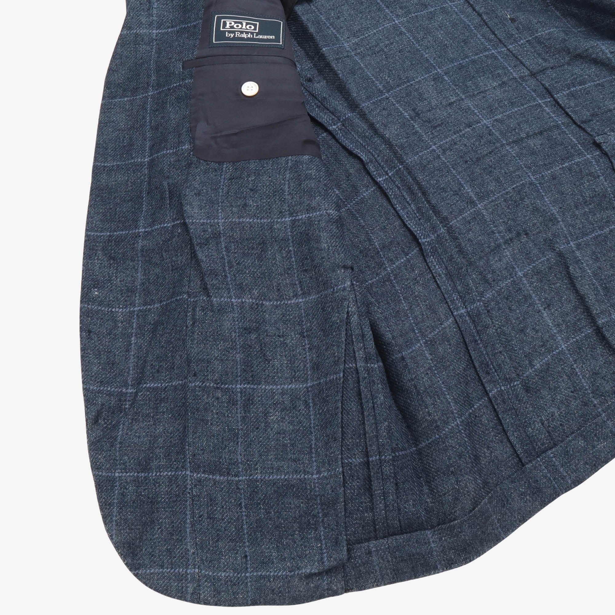 Windowpane Flax Jacket - Image 4
