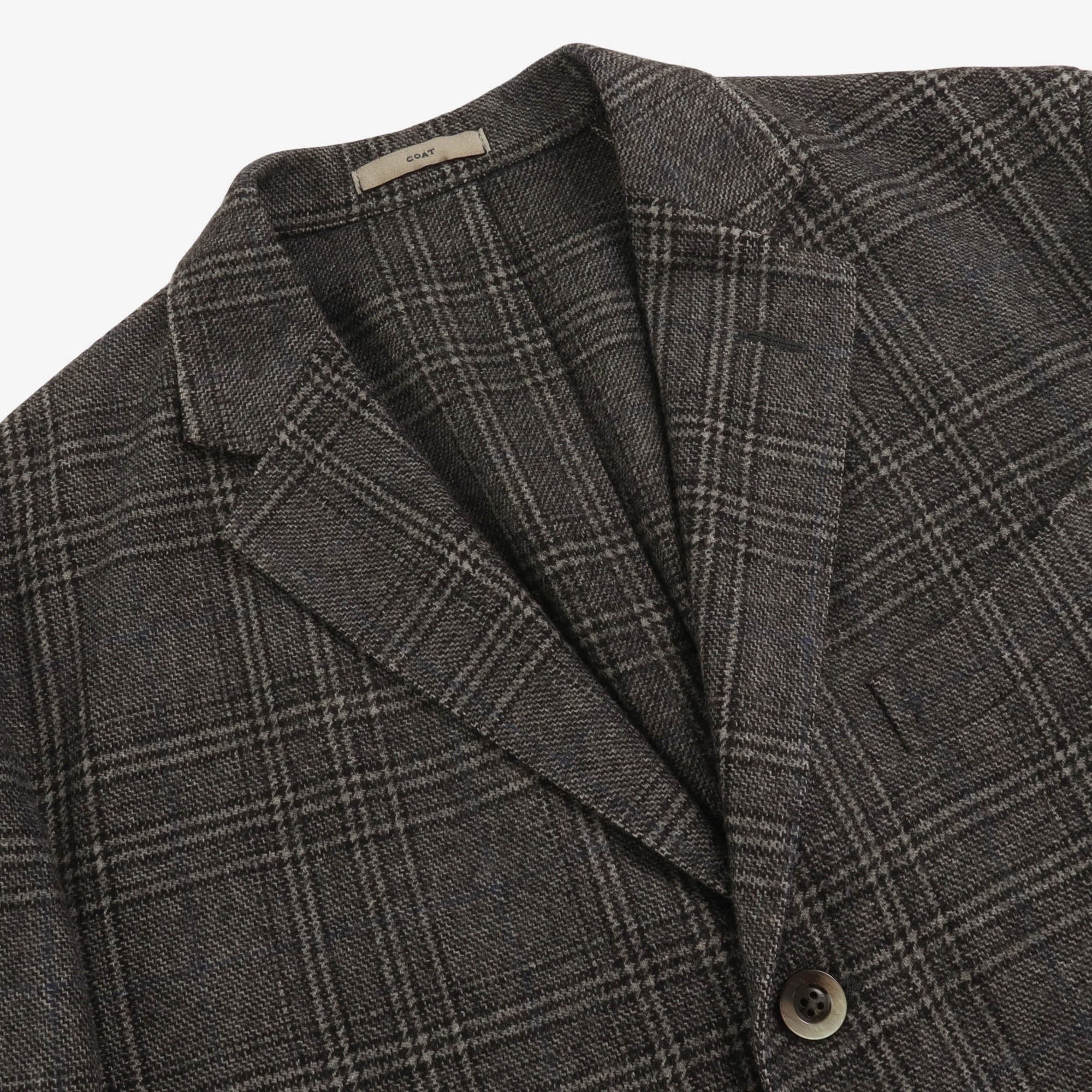 Wool Blend Check Blazer - Image 3