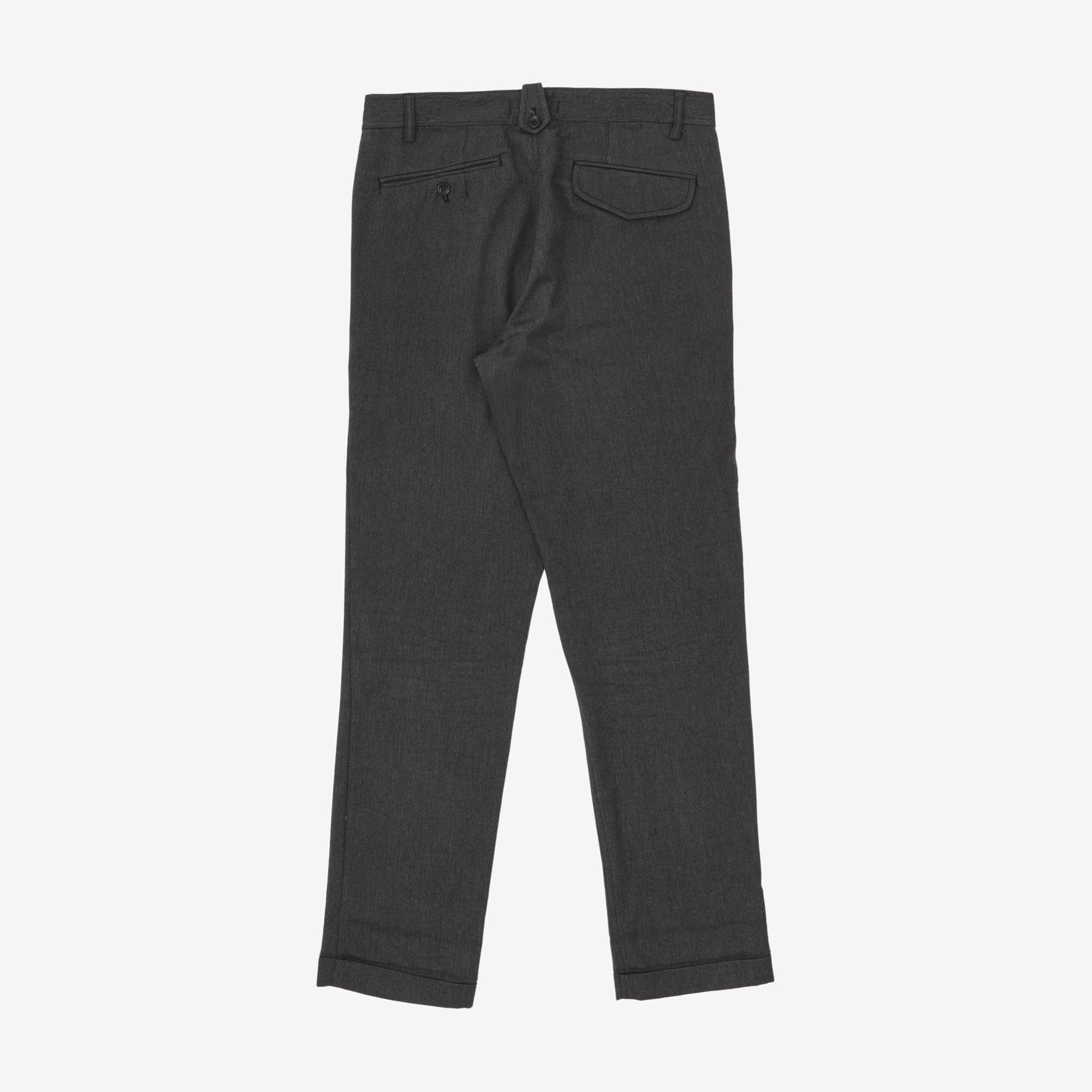 Wool Blend Trousers (32W X 32L) - Image 2