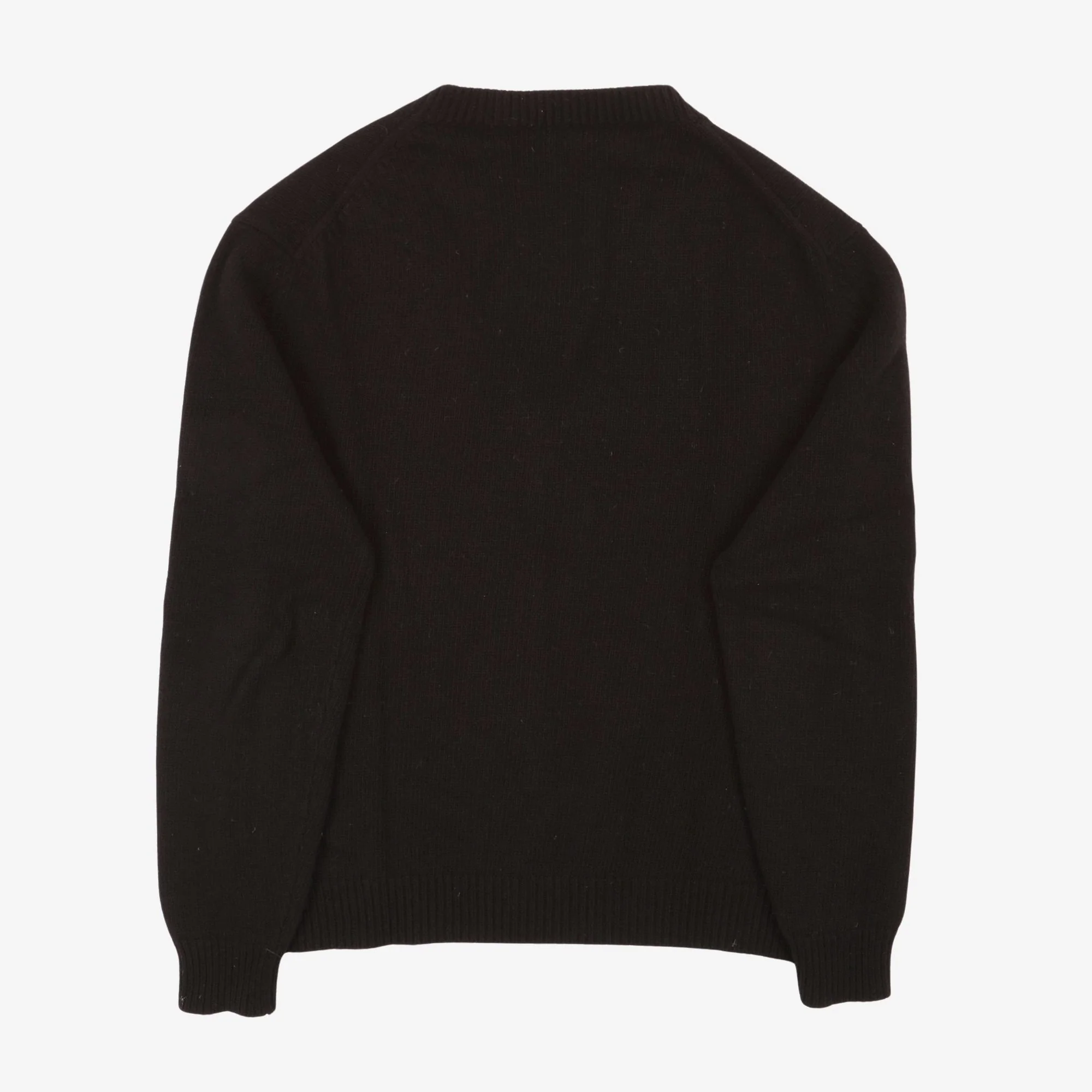 Wool Blend V Neck Sweater - Image 2