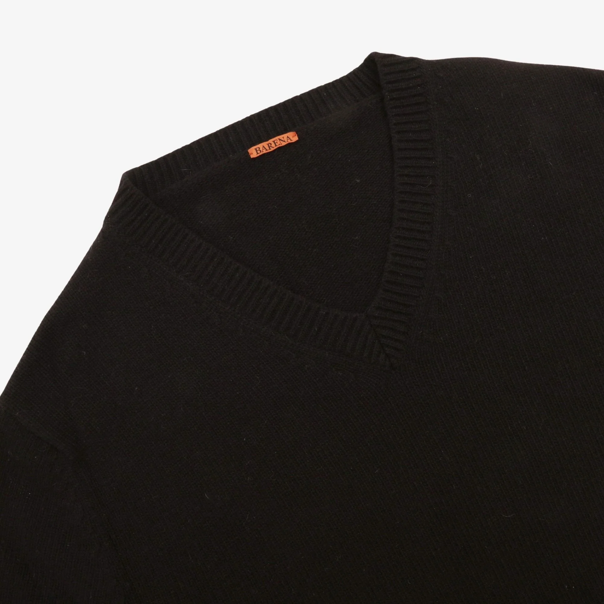 Wool Blend V Neck Sweater - Image 3