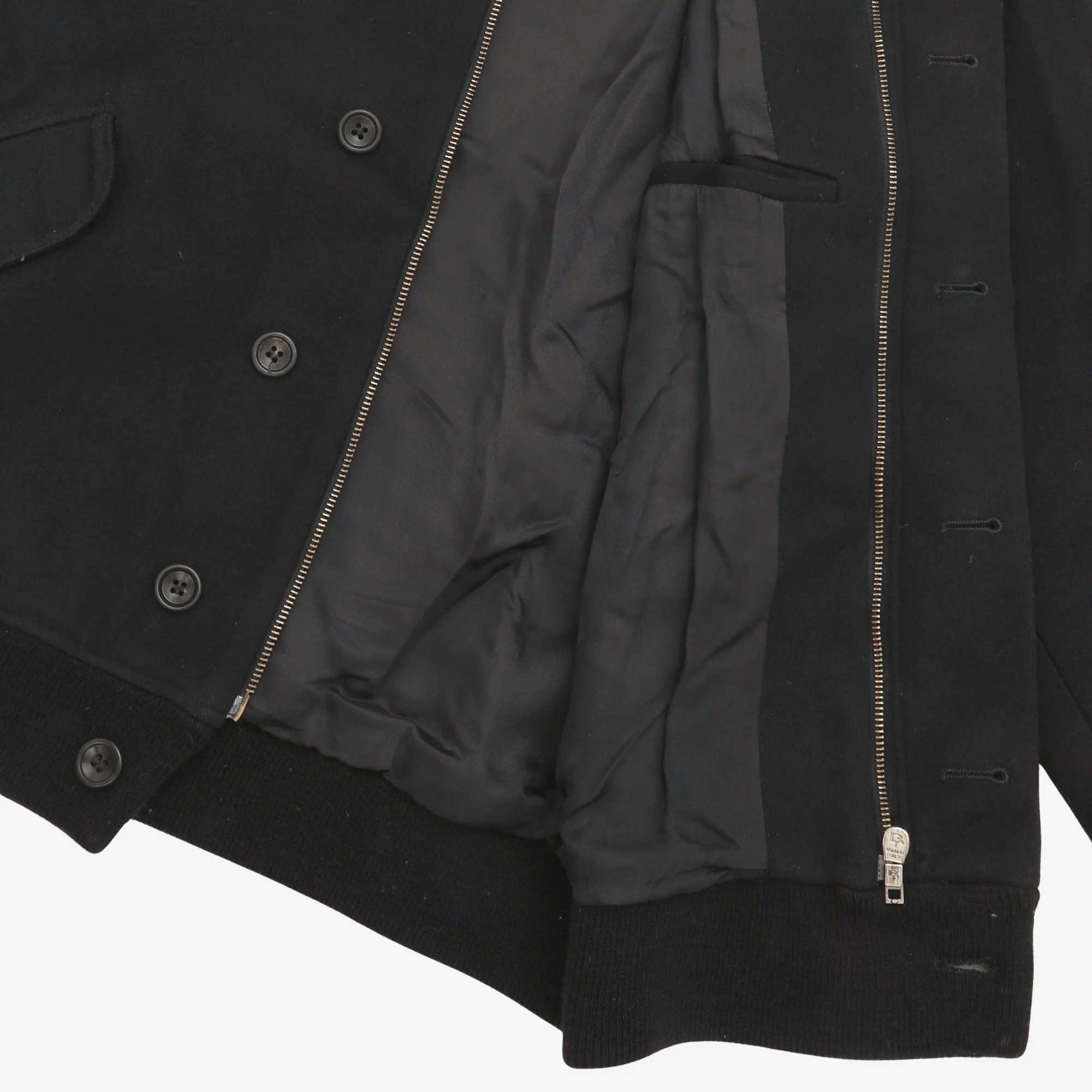Wool Bomber Jacket - Image 4