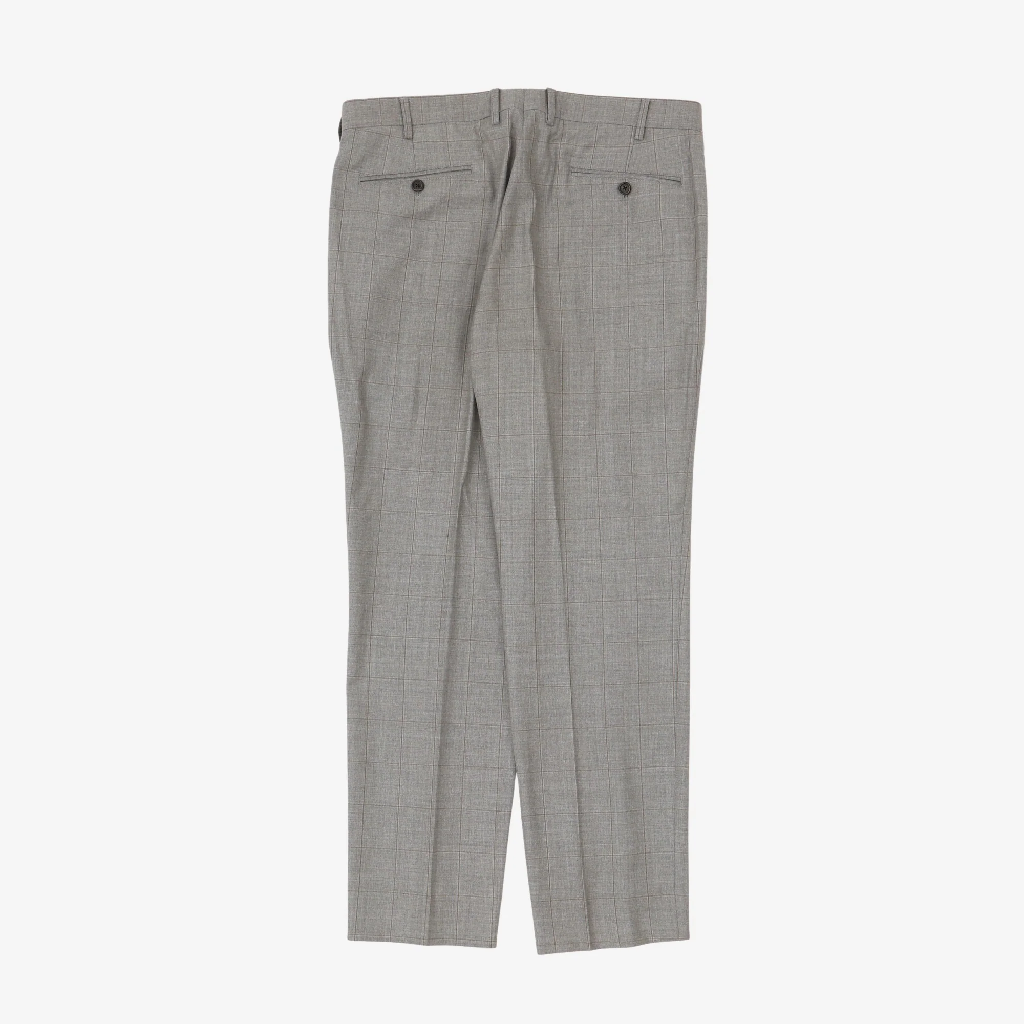 3-Piece Wool Check Suit - Image 7