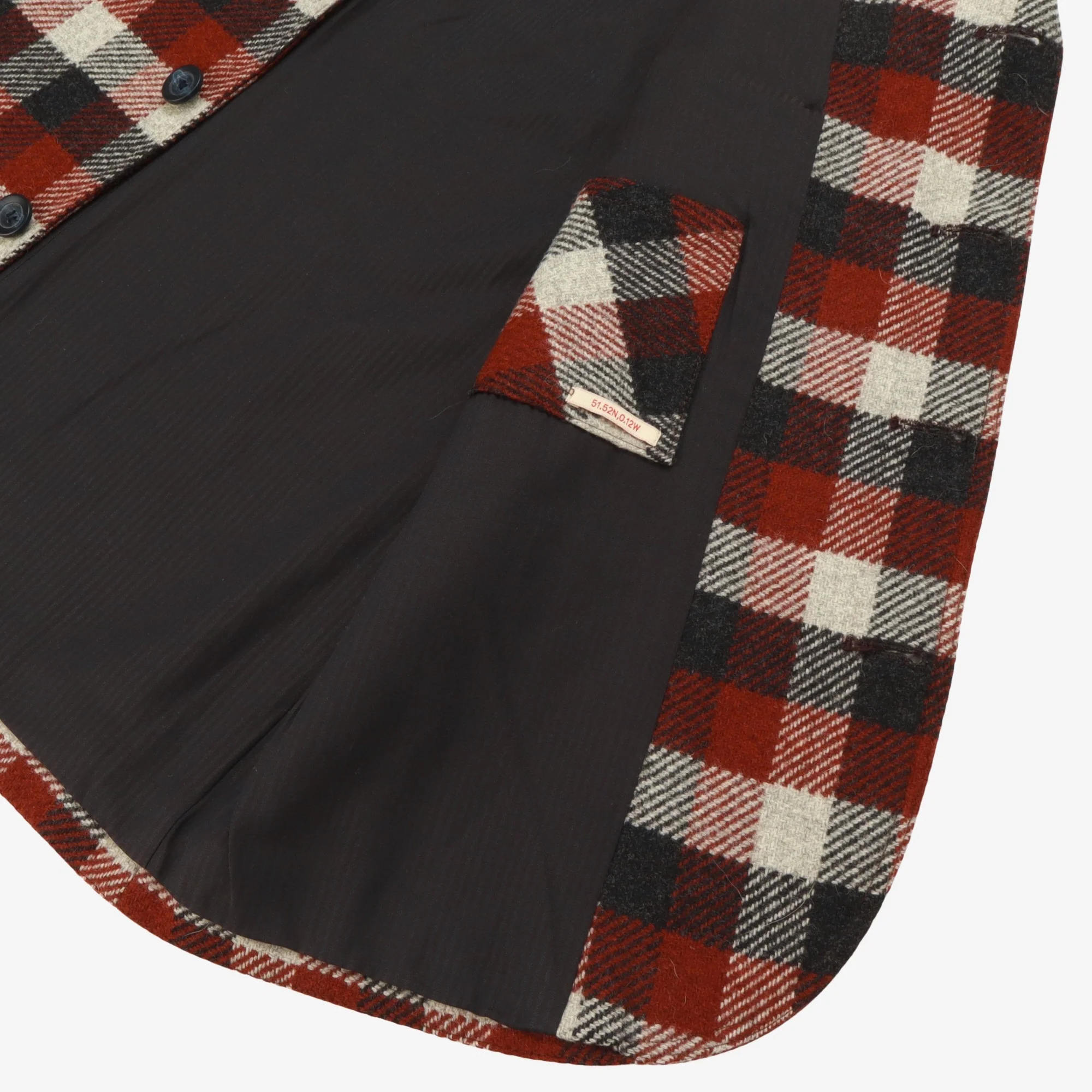Wool Check Vest - Image 3
