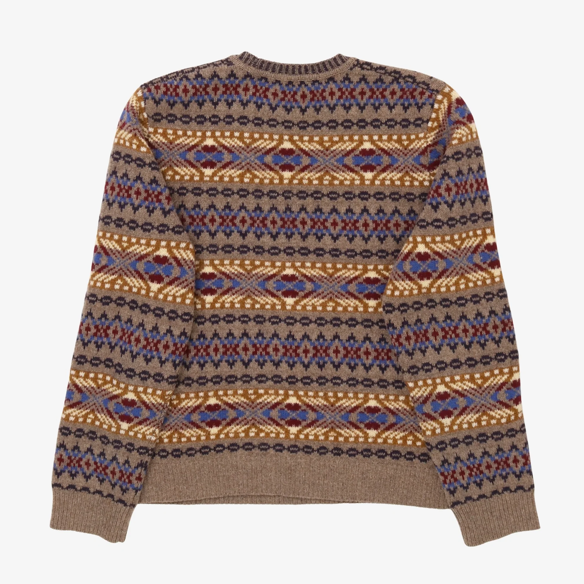Wool Fair Isle Sweater - Image 2