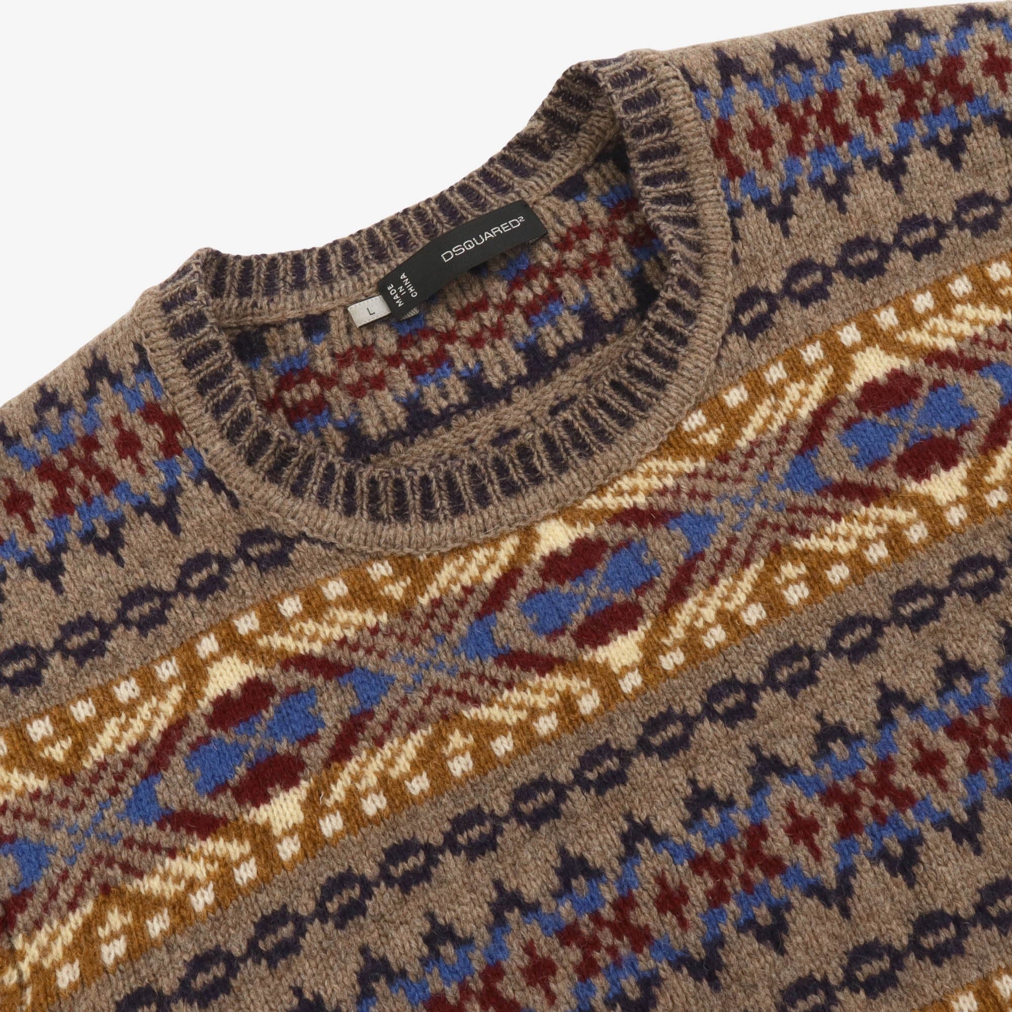 Wool Fair Isle Sweater - Image 3