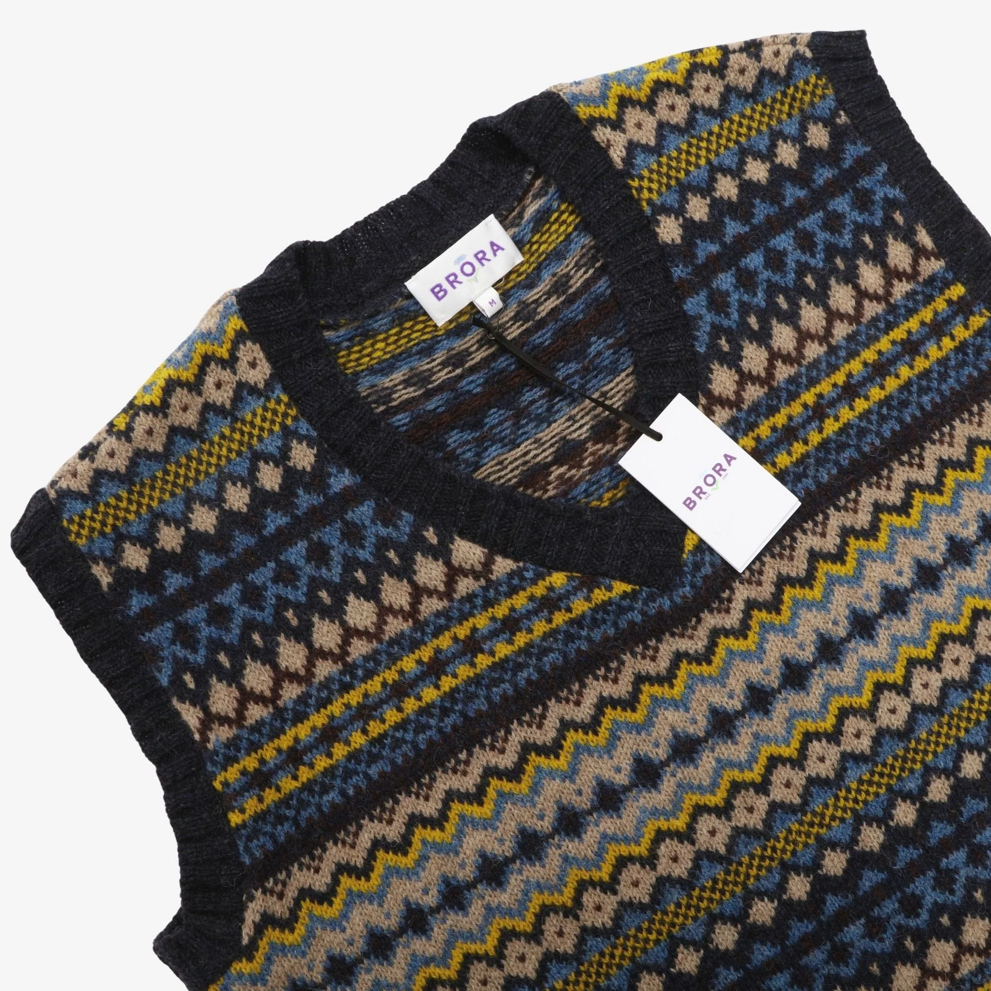 Wool Fairisle Slipover - Image 3