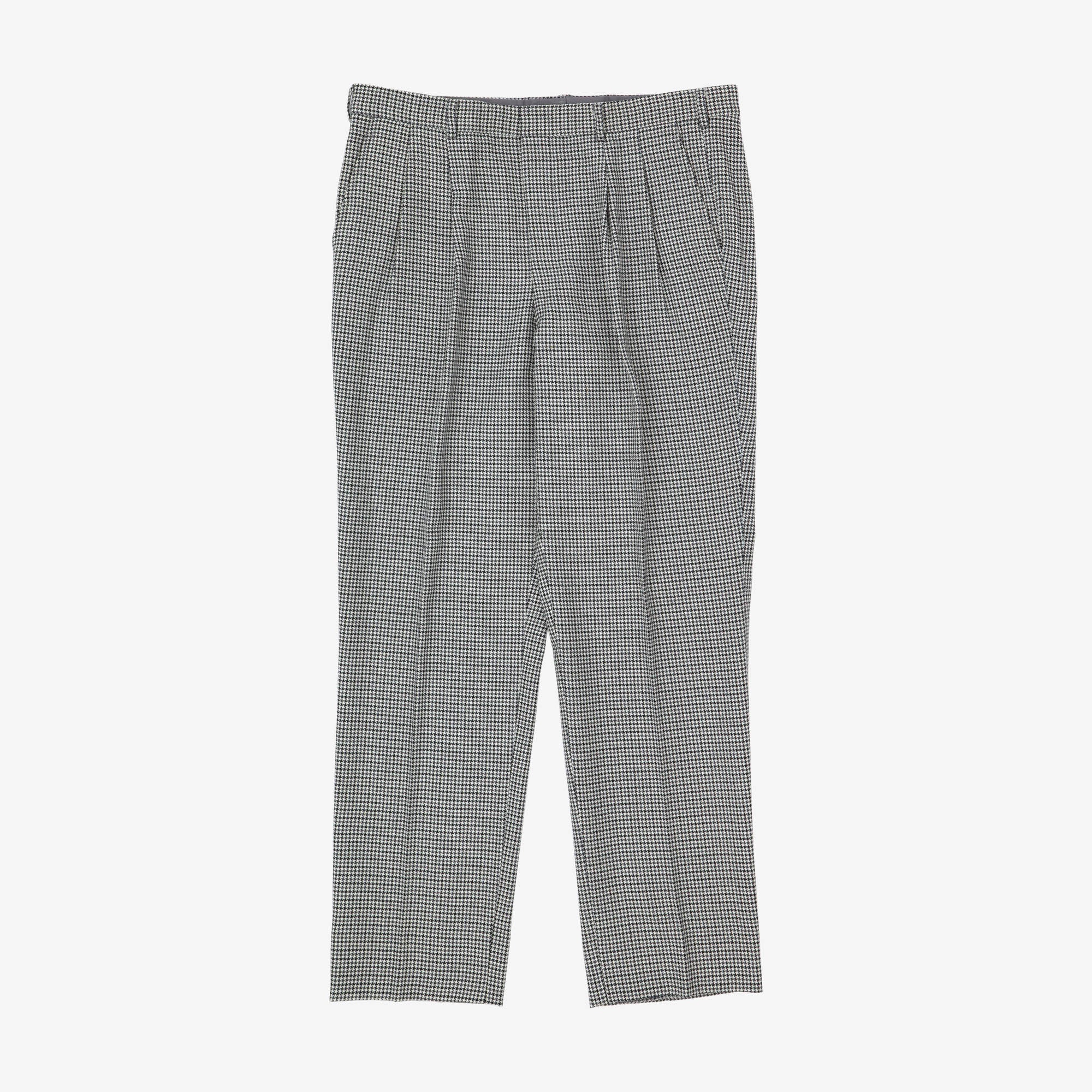 Wool Houndstooth Trousers (38W X 32L)