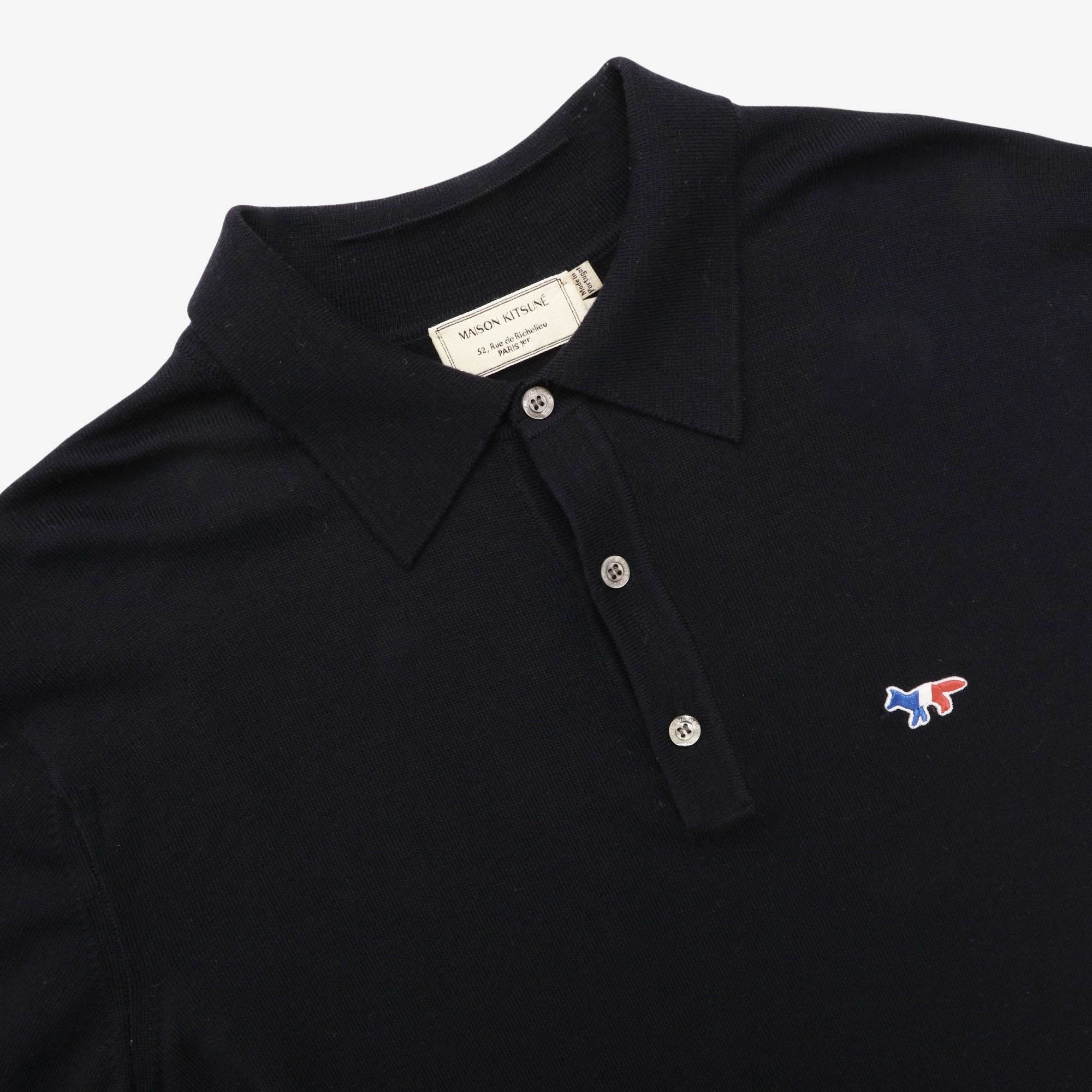 Wool Knit Polo - Image 3