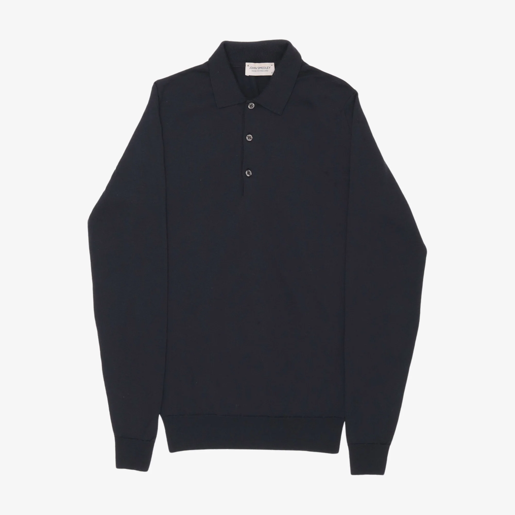 Wool Knitted Polo Shirt