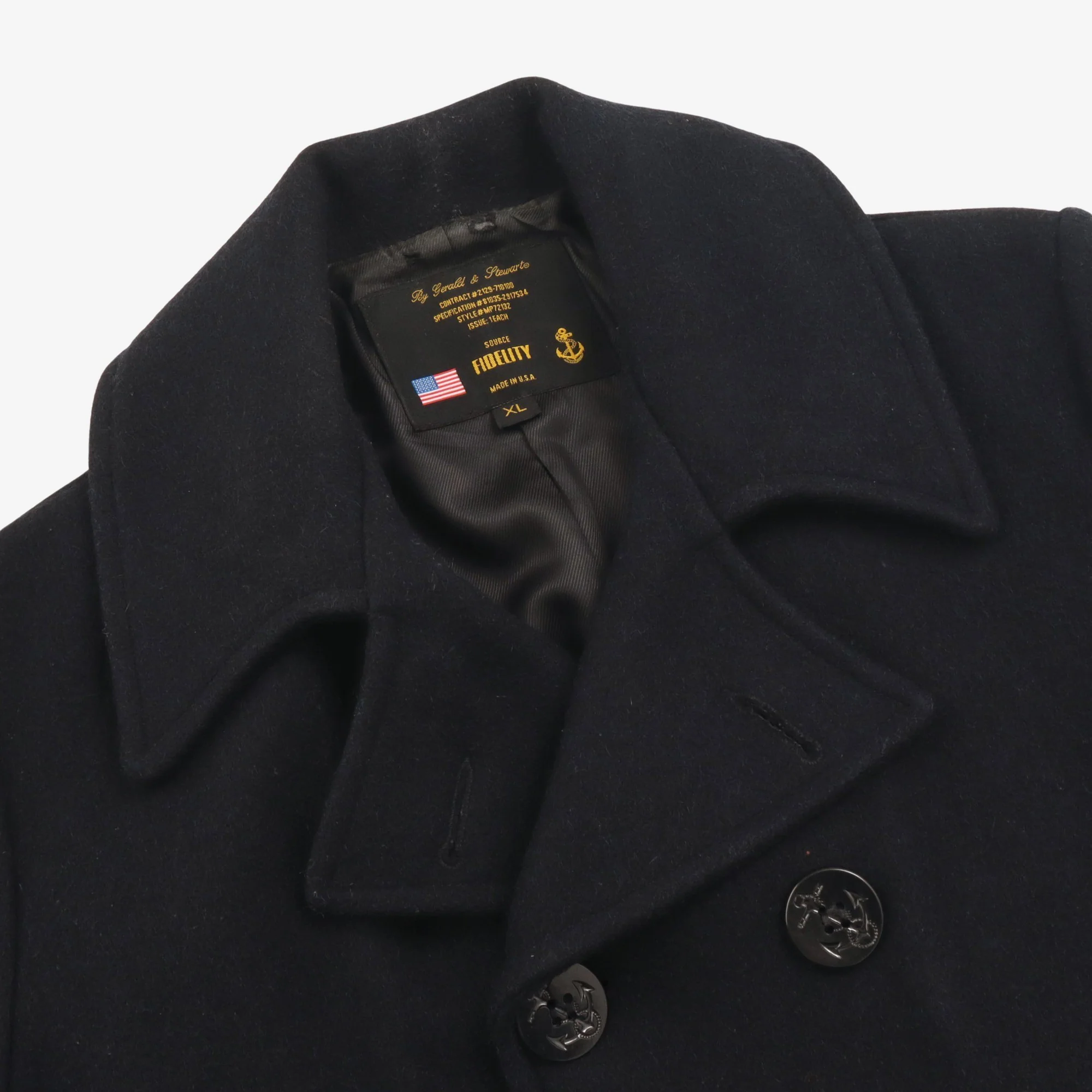 Wool Lined Peacoat - Image 4