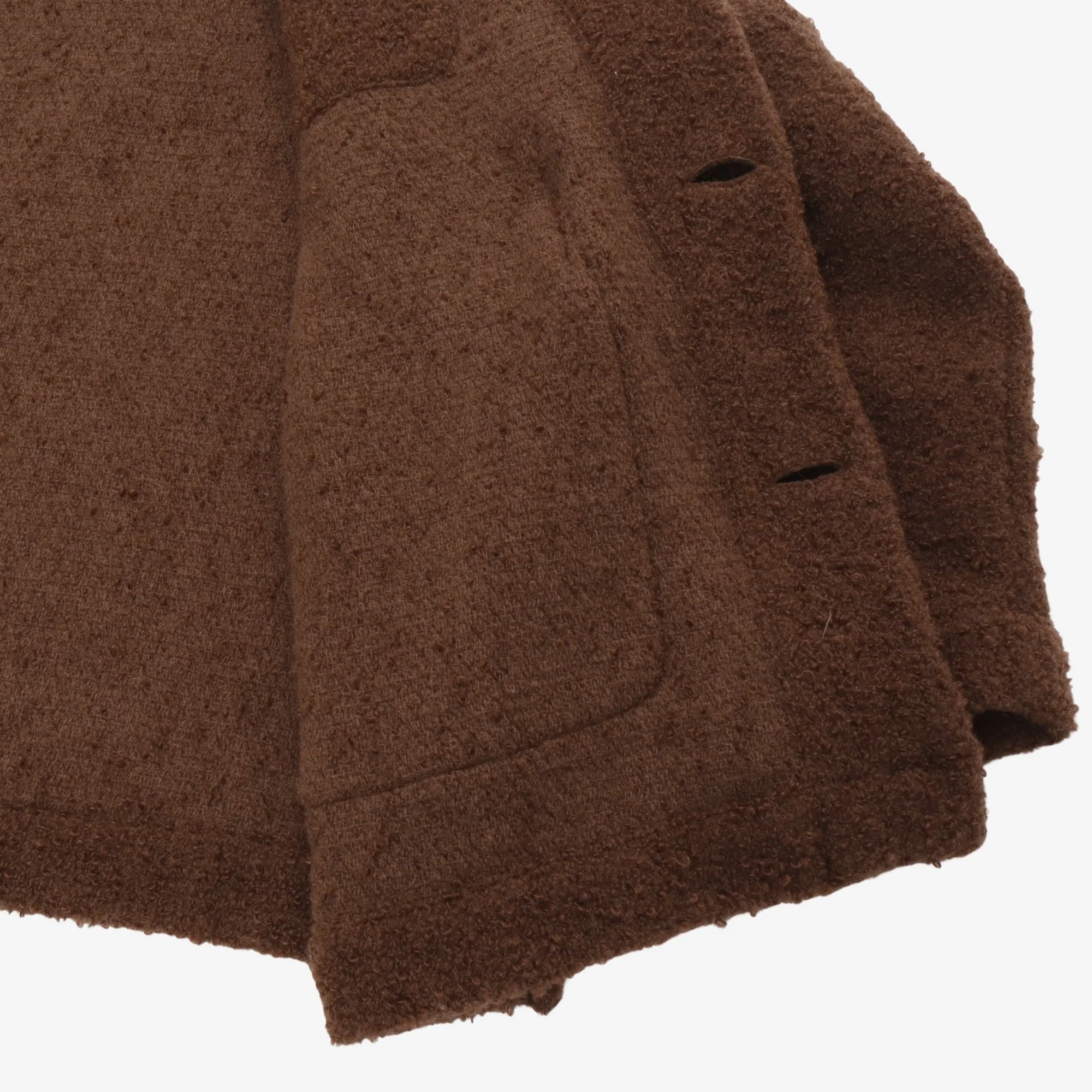 Wool Mohair Cardigan Jacket - Image 4