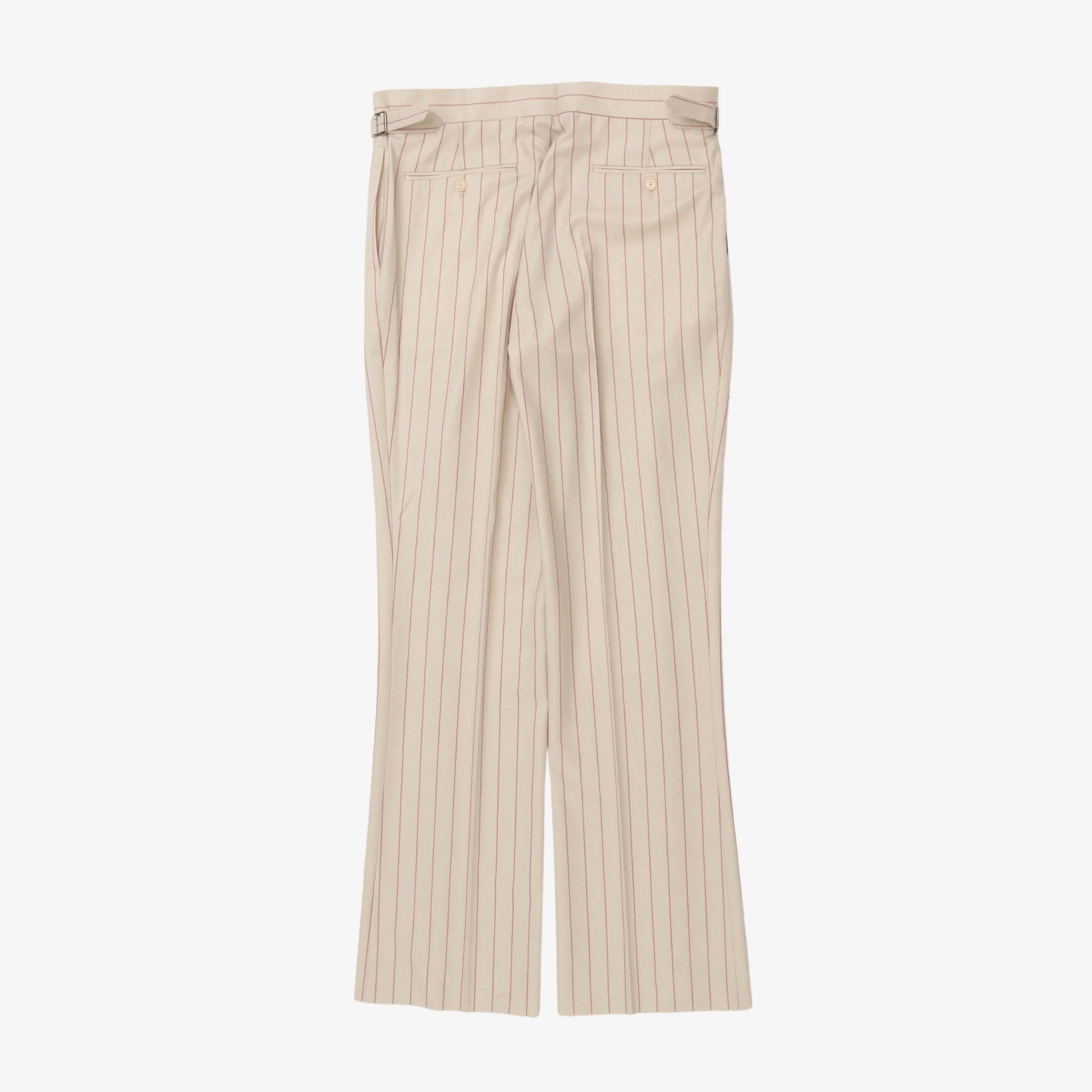 Wool Pinstripe DB Suit - Image 5