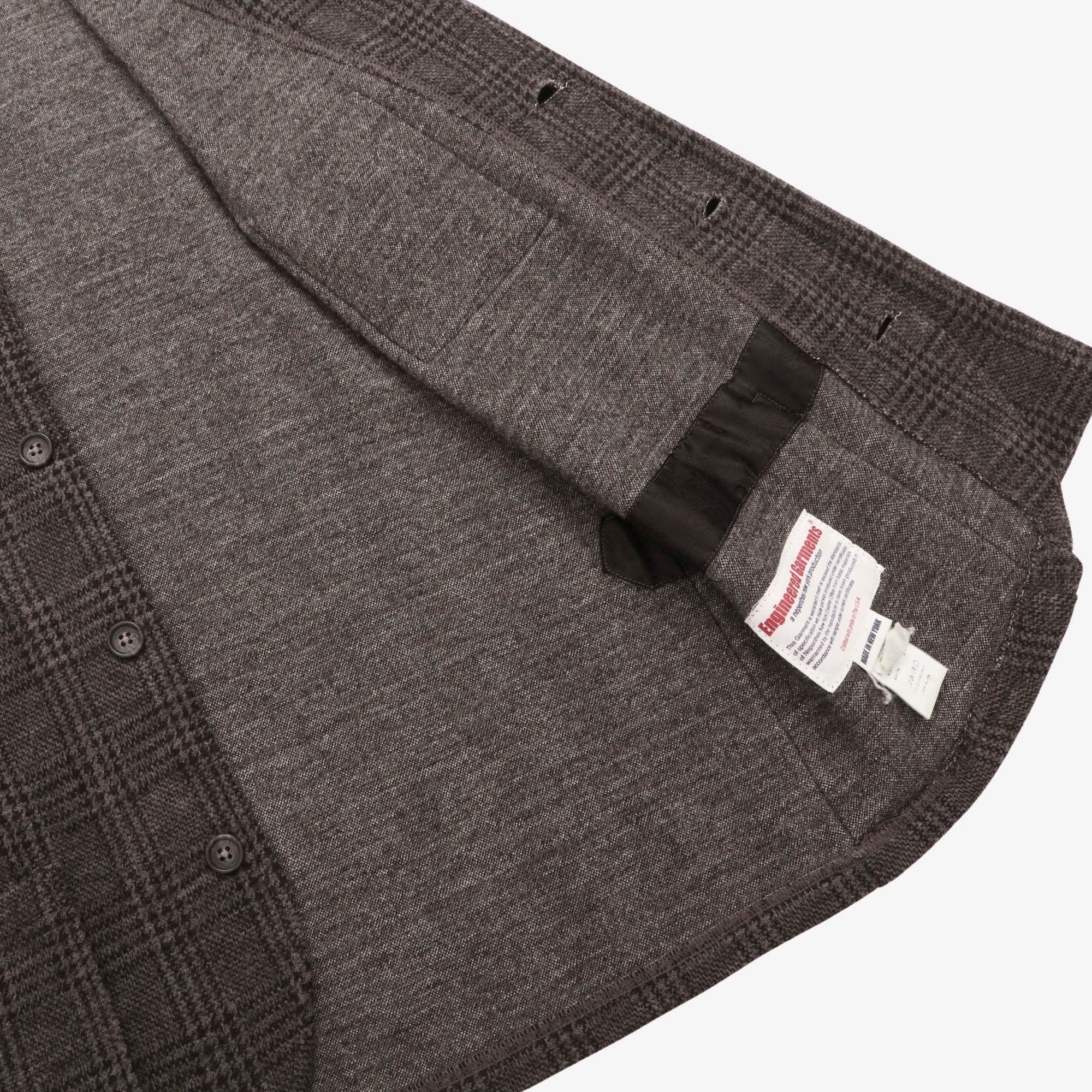 Wool Plaid Chore Jacket - Image 4