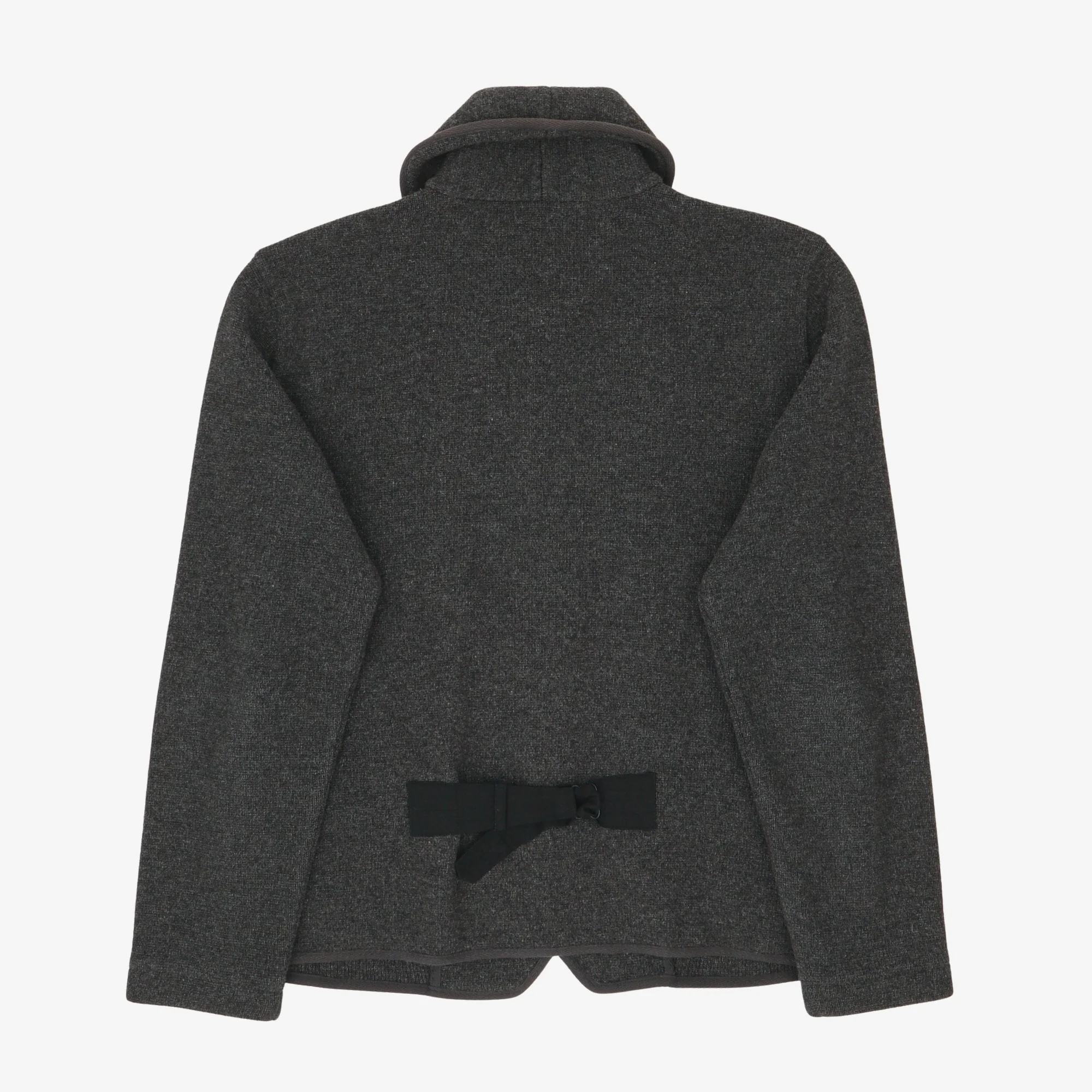 Wool Shawl Cardigan Jacket - Image 2