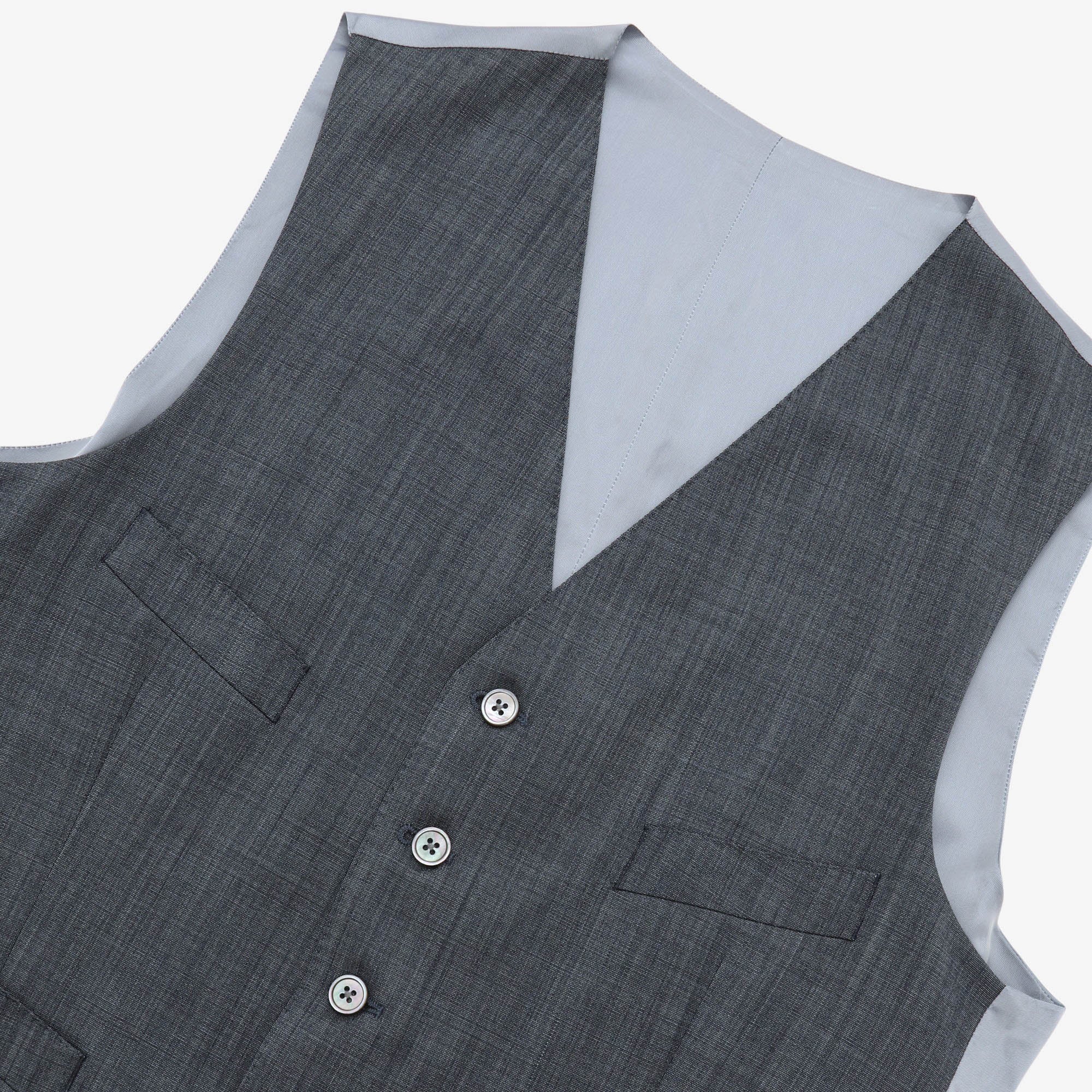 Wool Silk Waistcoat - Image 3