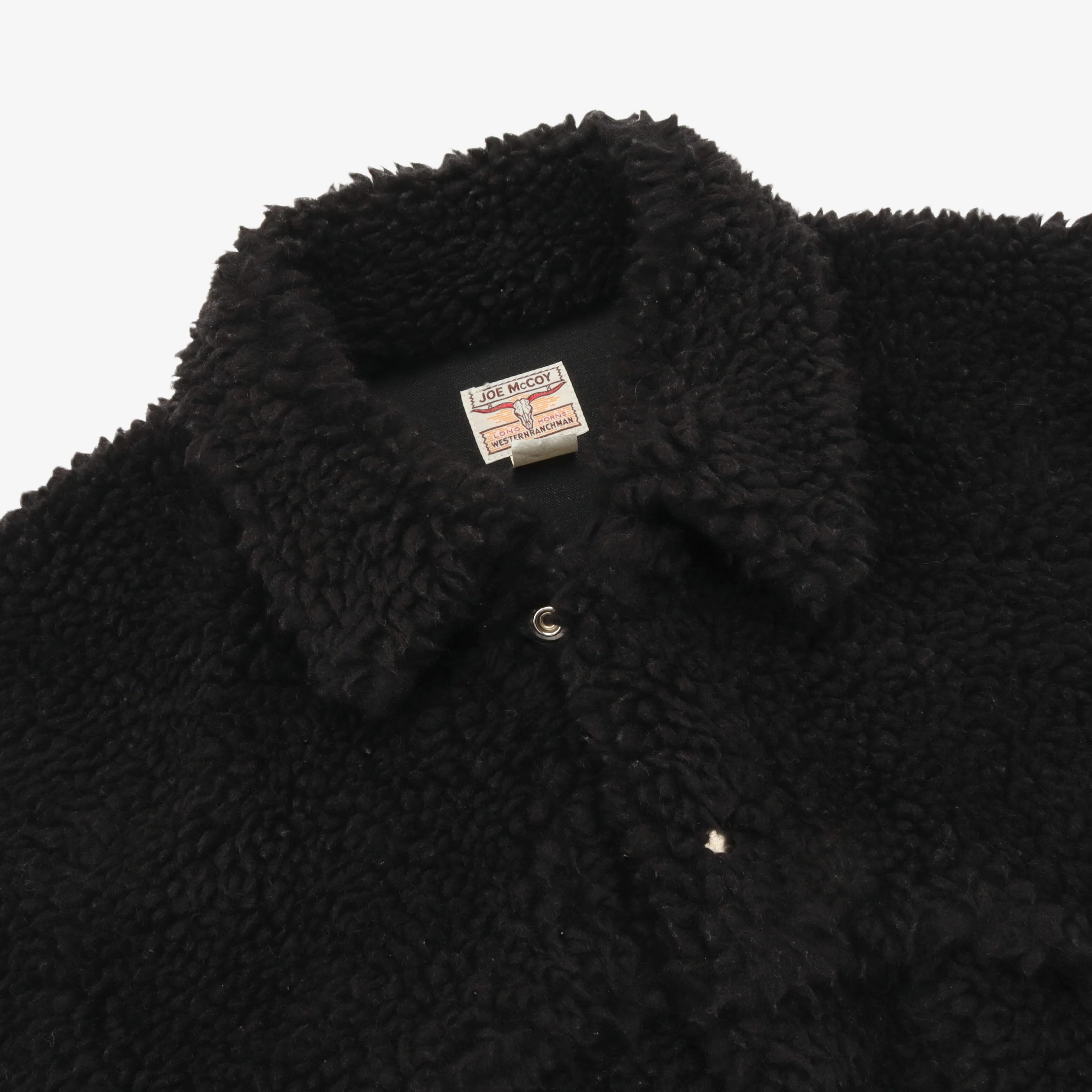 Wool Snap Boa Jacket - Image 3
