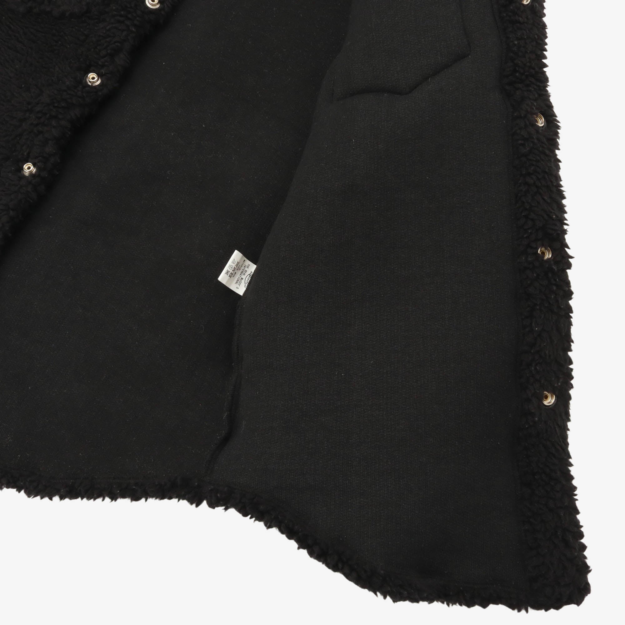 Wool Snap Boa Jacket - Image 4