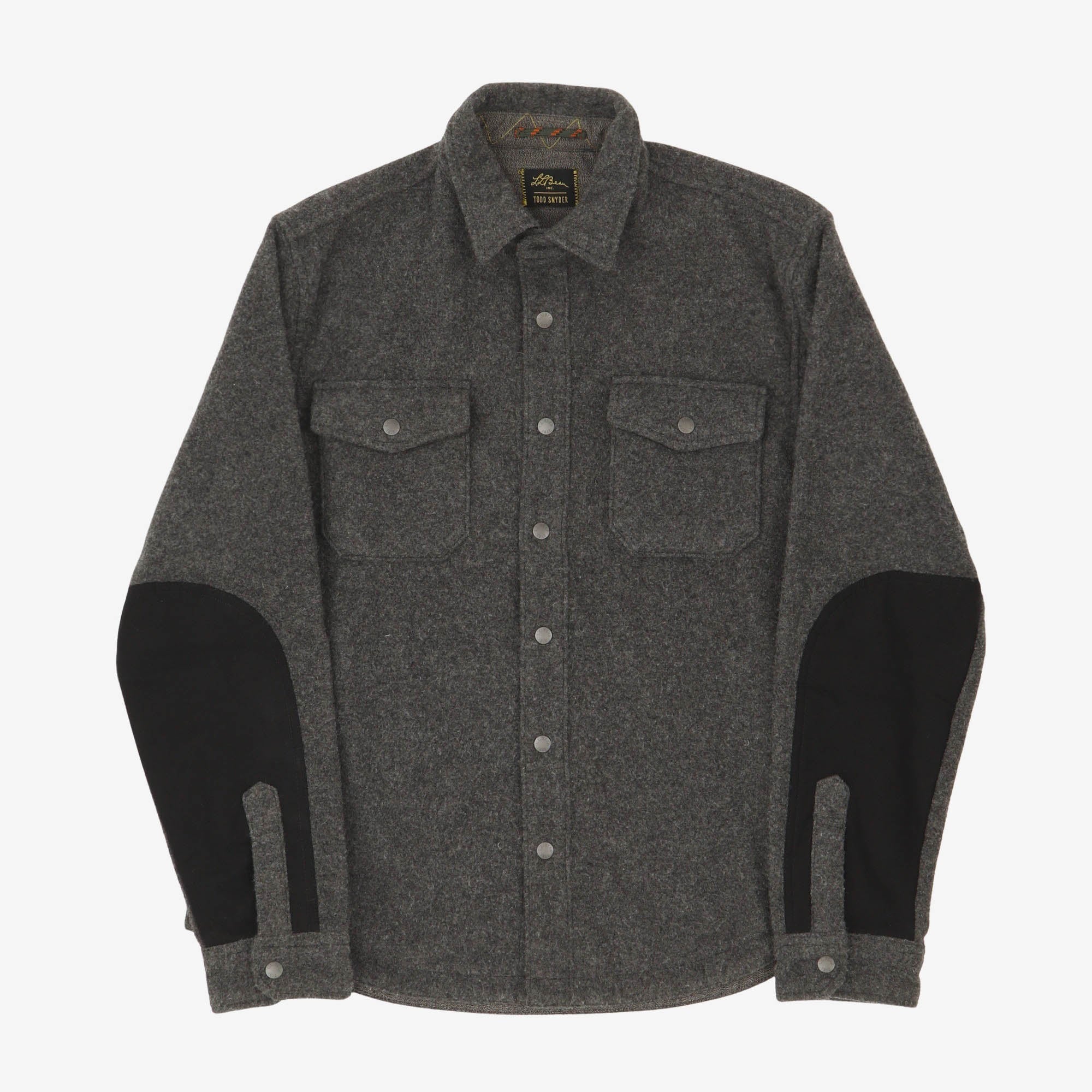 Wool Snap Overshirt (LL Bean)