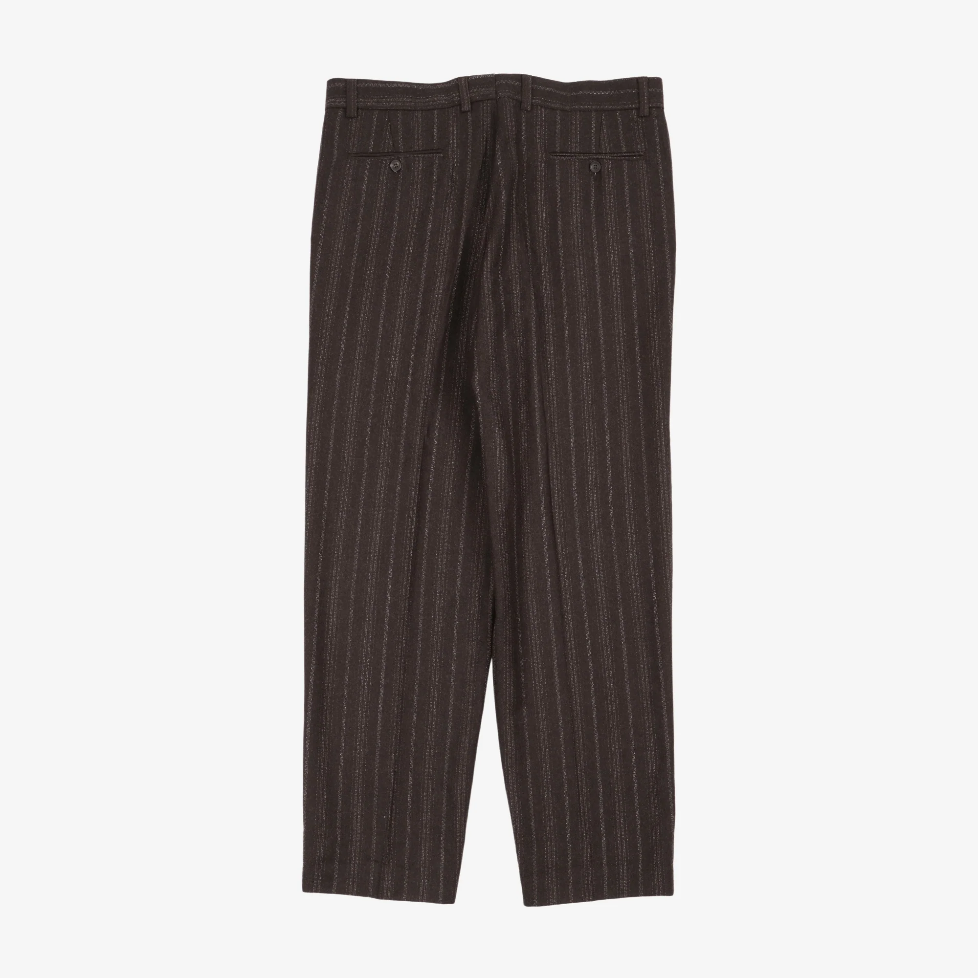 Wool Stripe Trousers (36W X 32L) - Image 2