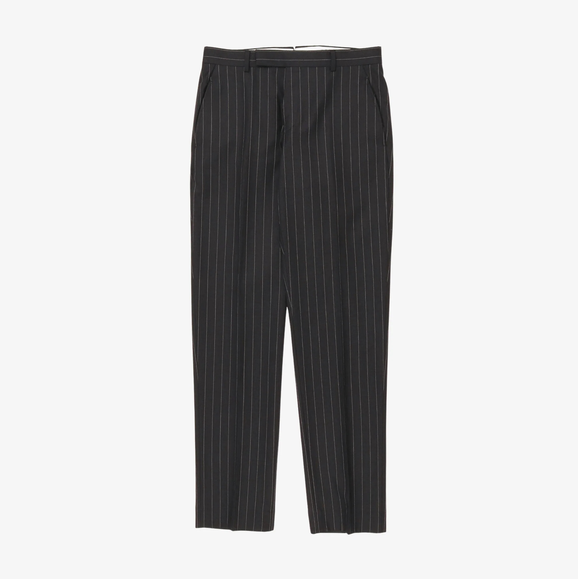 Wool Pinstripe Suit - Image 4