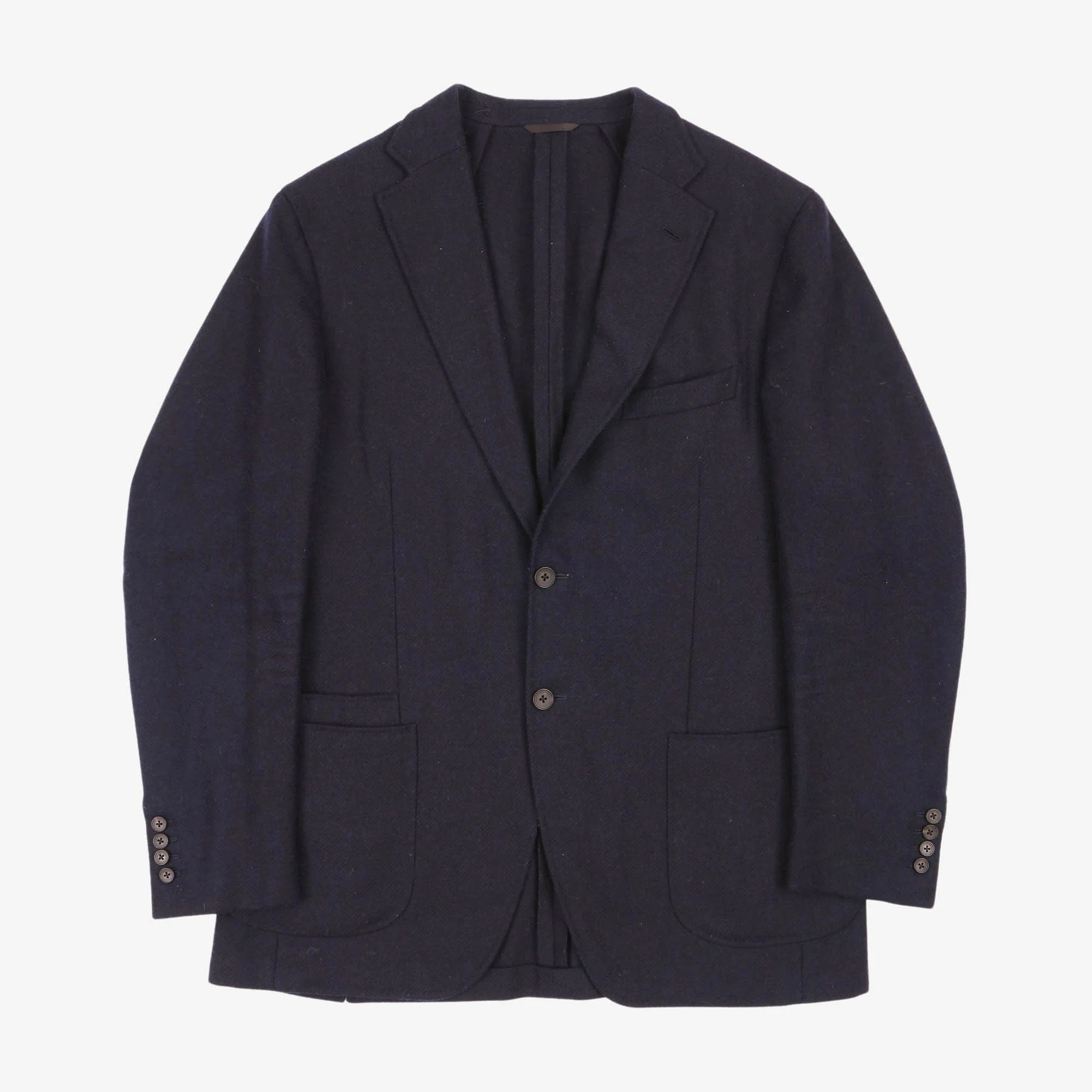 Wool Unstructured Blazer