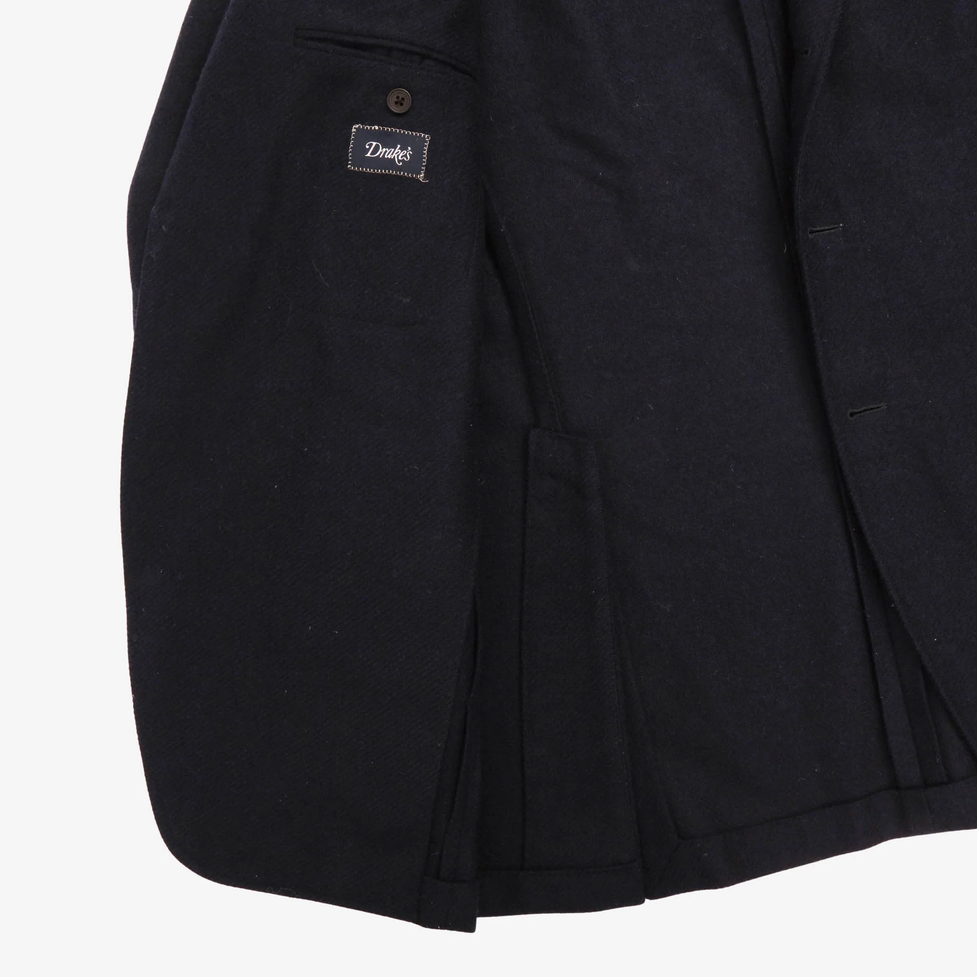 Wool Unstructured Blazer - Image 4