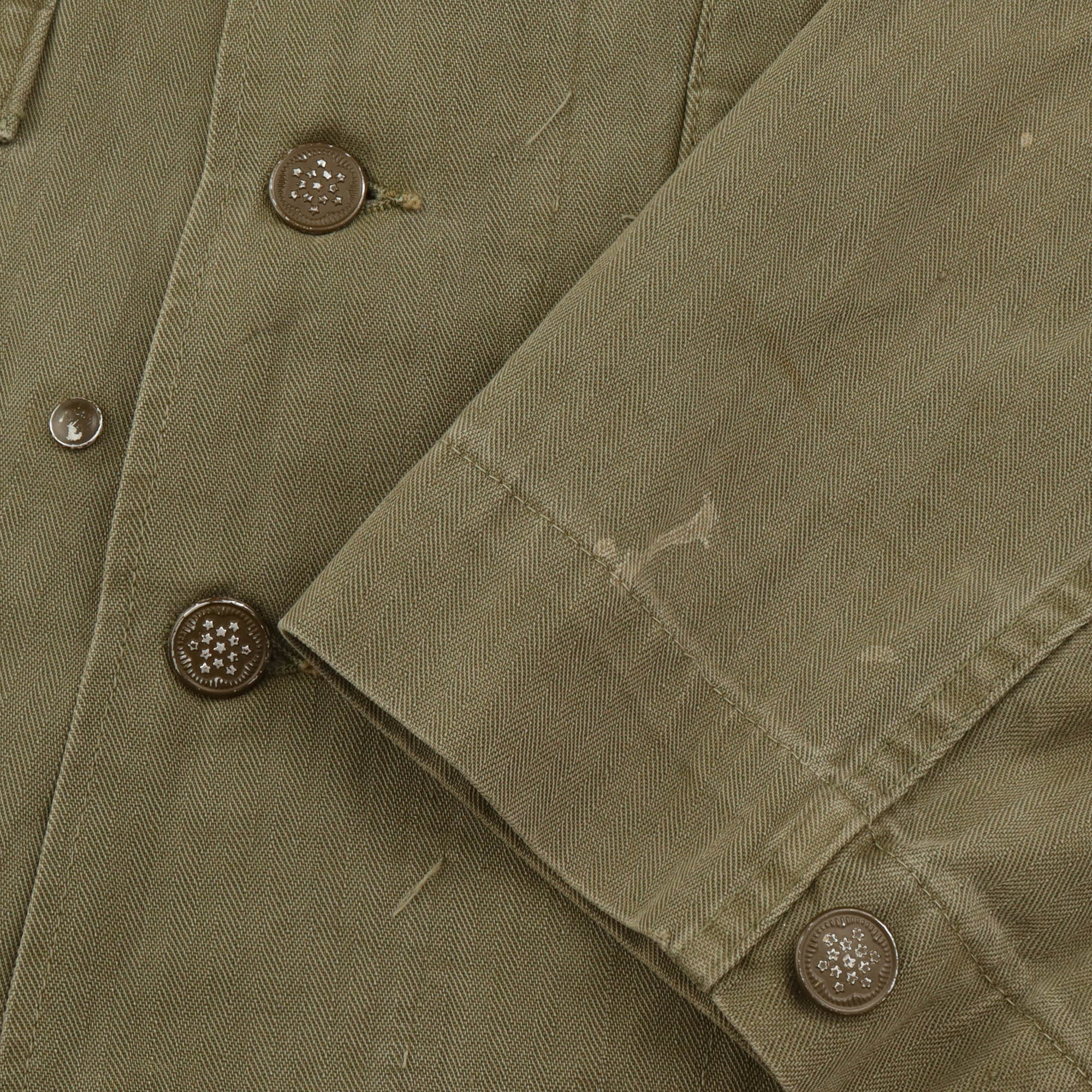 WWII US Army P43 HBT Jacket - Image 4