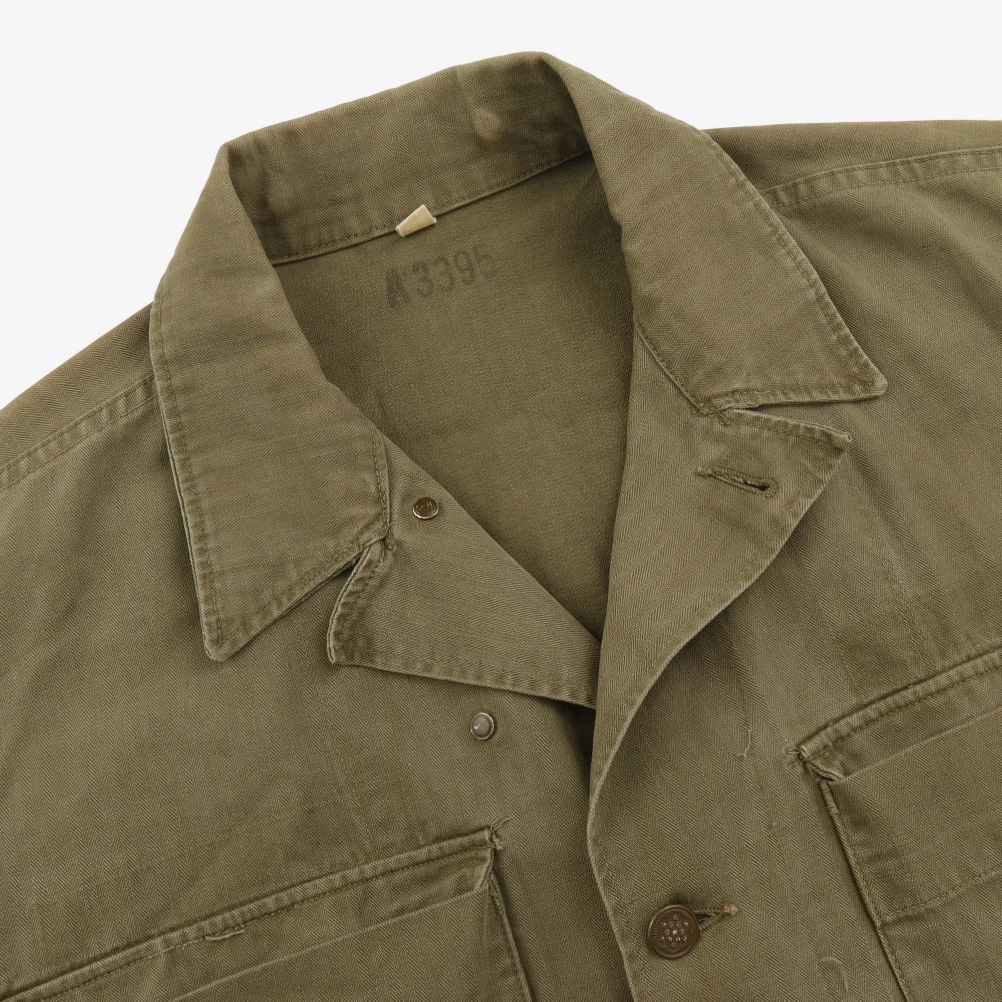 WWII US Army P43 HBT Jacket - Image 5