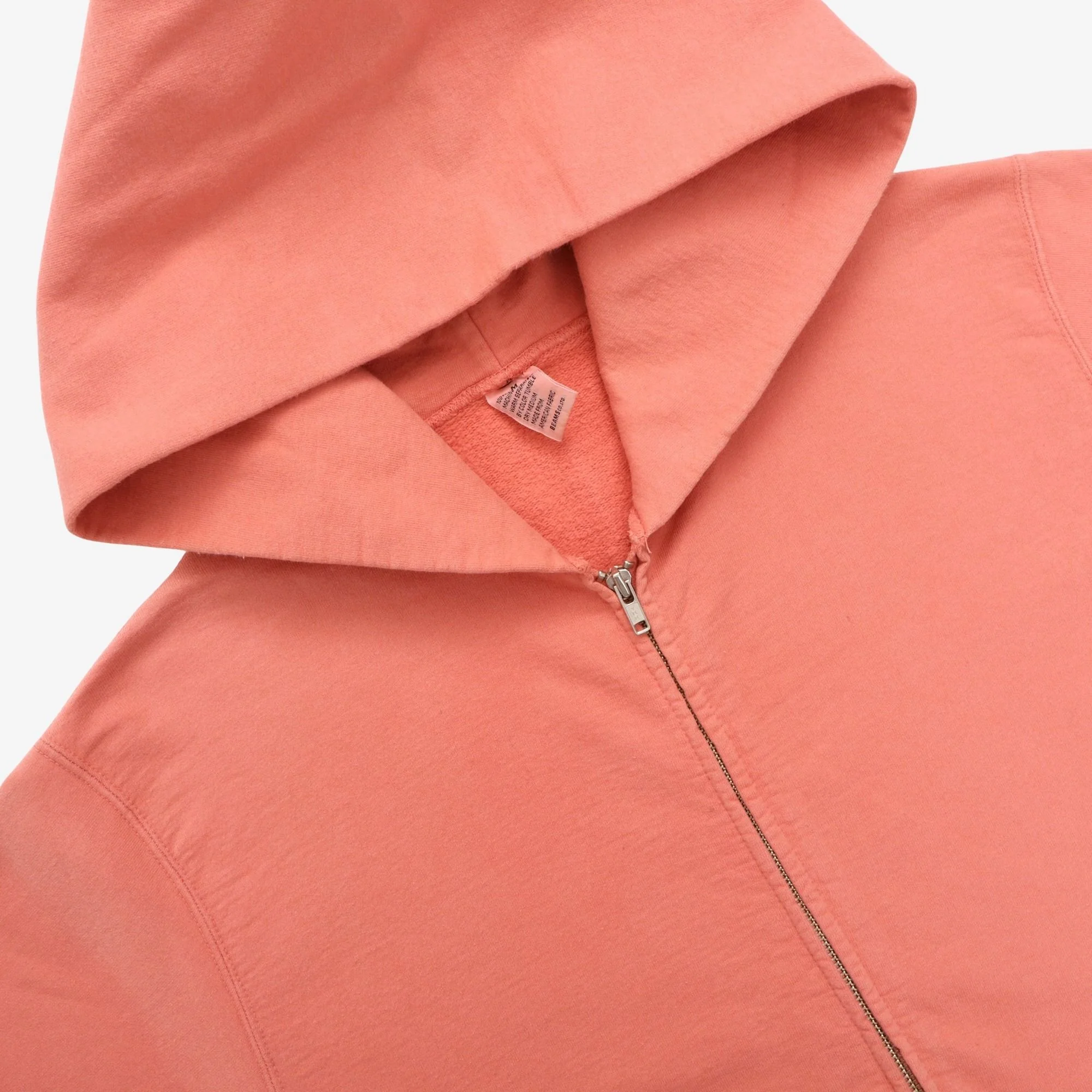 Zip-Up Cotton Hoodie - Image 3