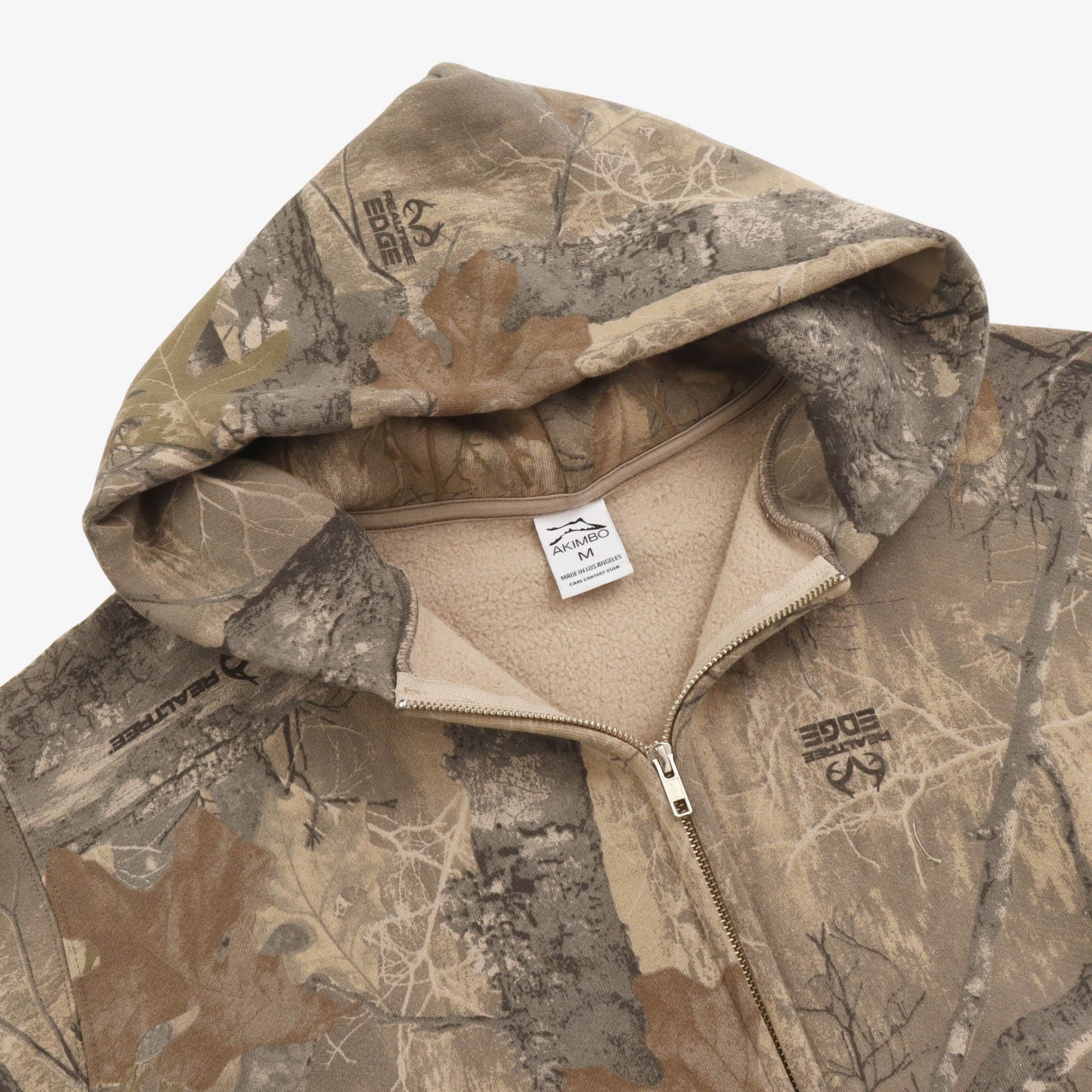 Real Tree Camo Zip Hoodie - Image 3